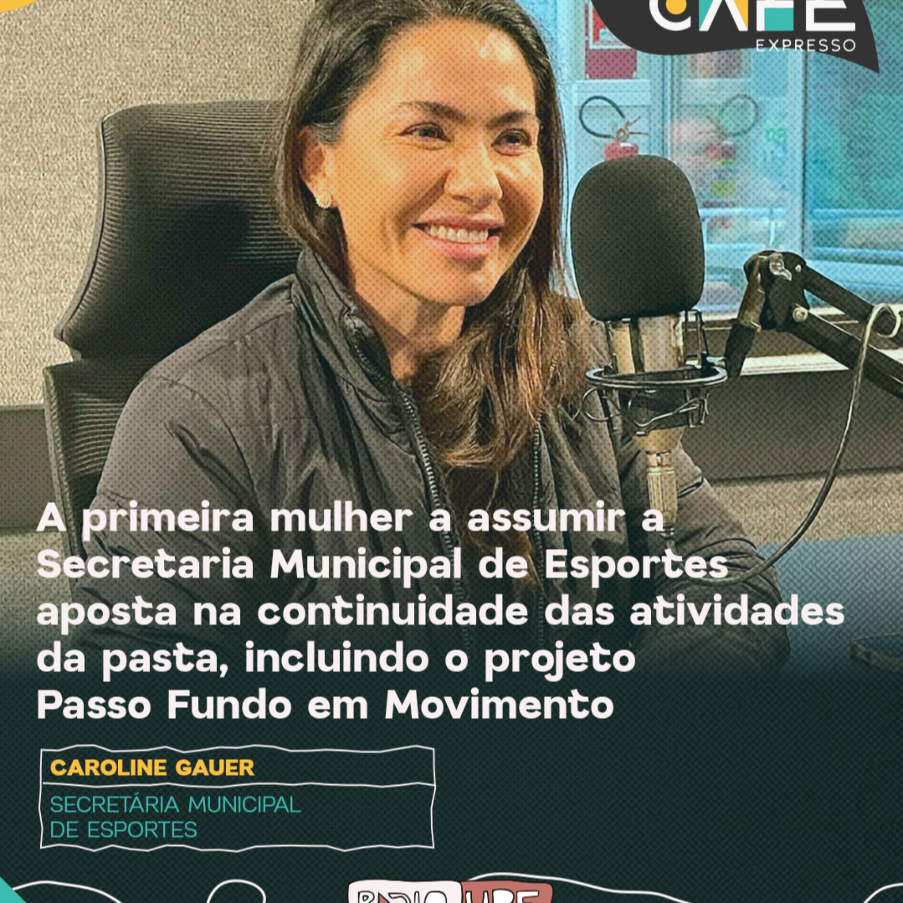 Caroline Gauer: nova Secretária de Esportes  episode artwork