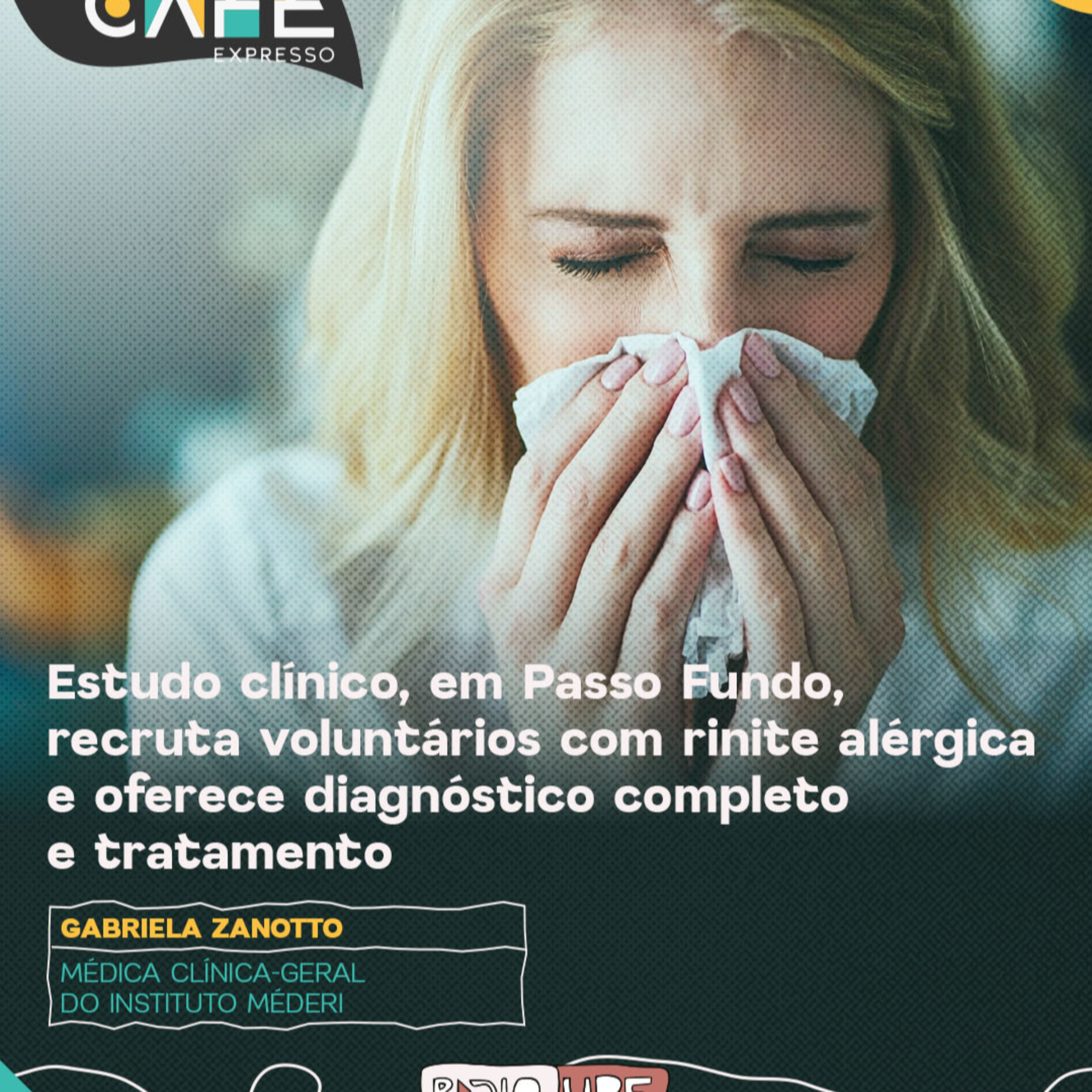 Estudo clínico busca minimizar sintomas de rinite alérgica episode artwork
