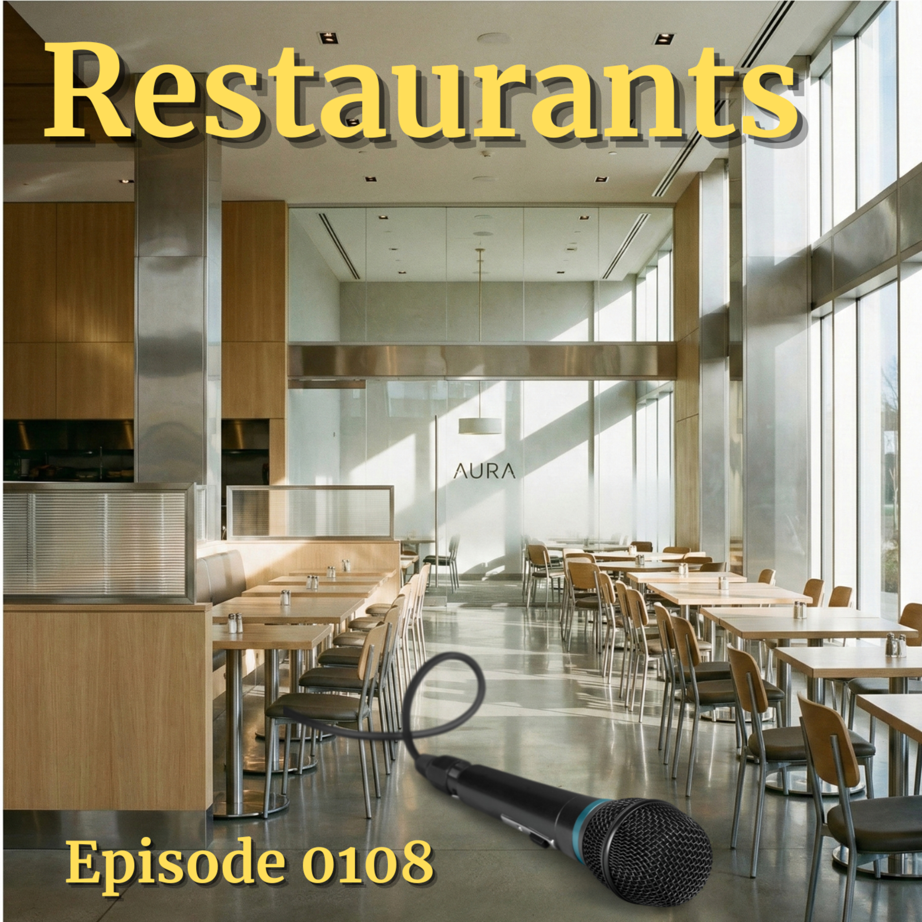 Episode 0108: Restaurants episode artwork