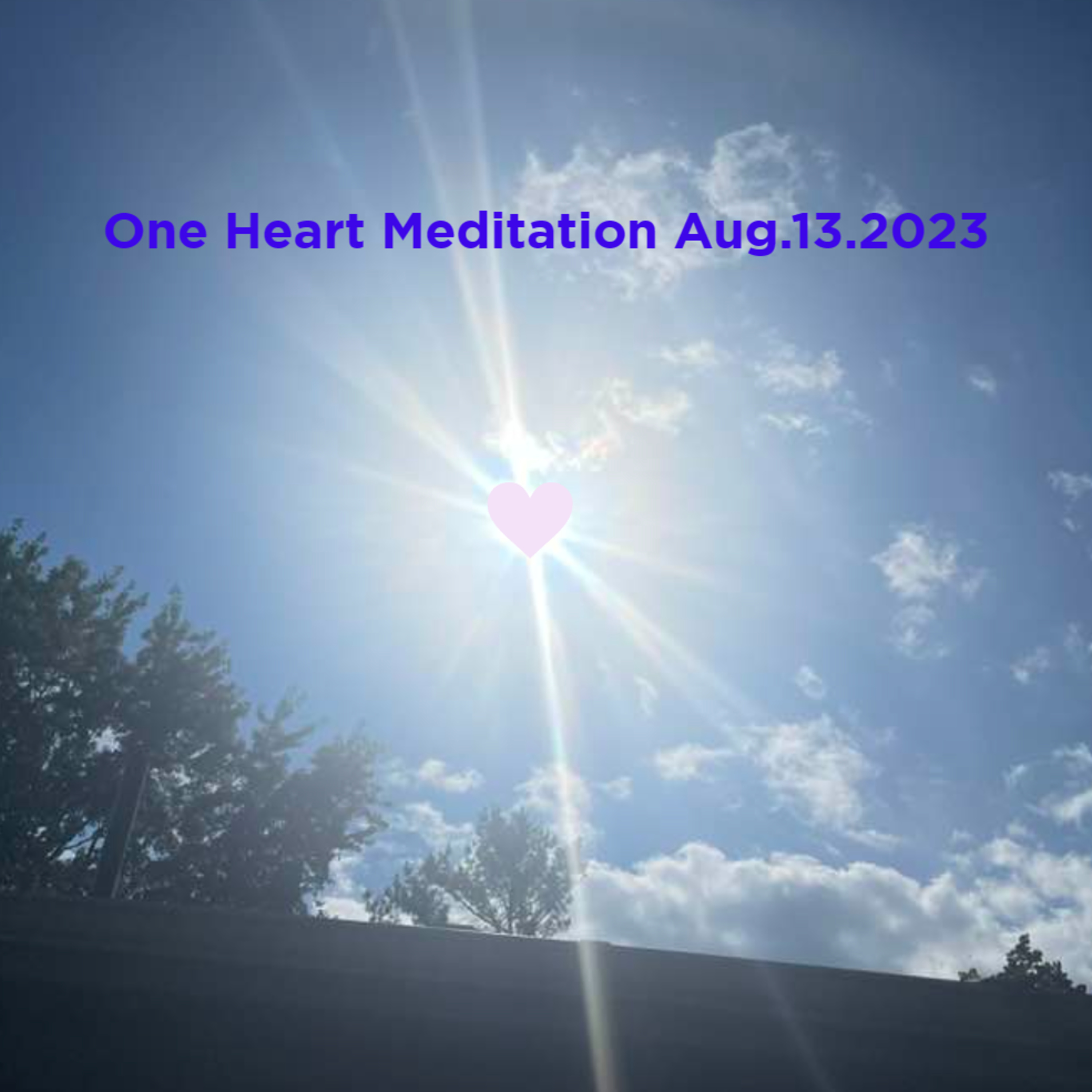 One Heart Meditation Aug132023 episode artwork