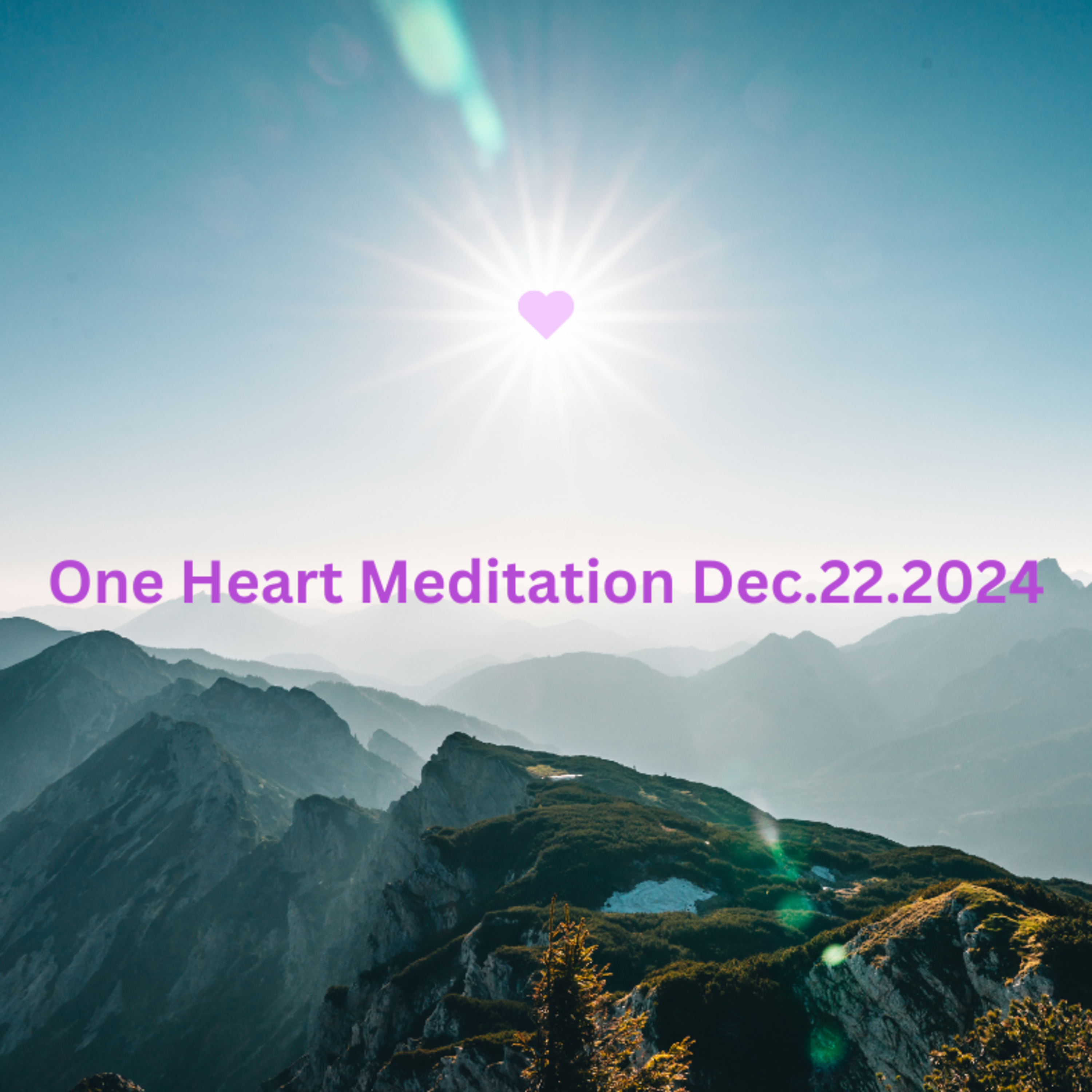 One Heart Meditation Dec222024 episode artwork
