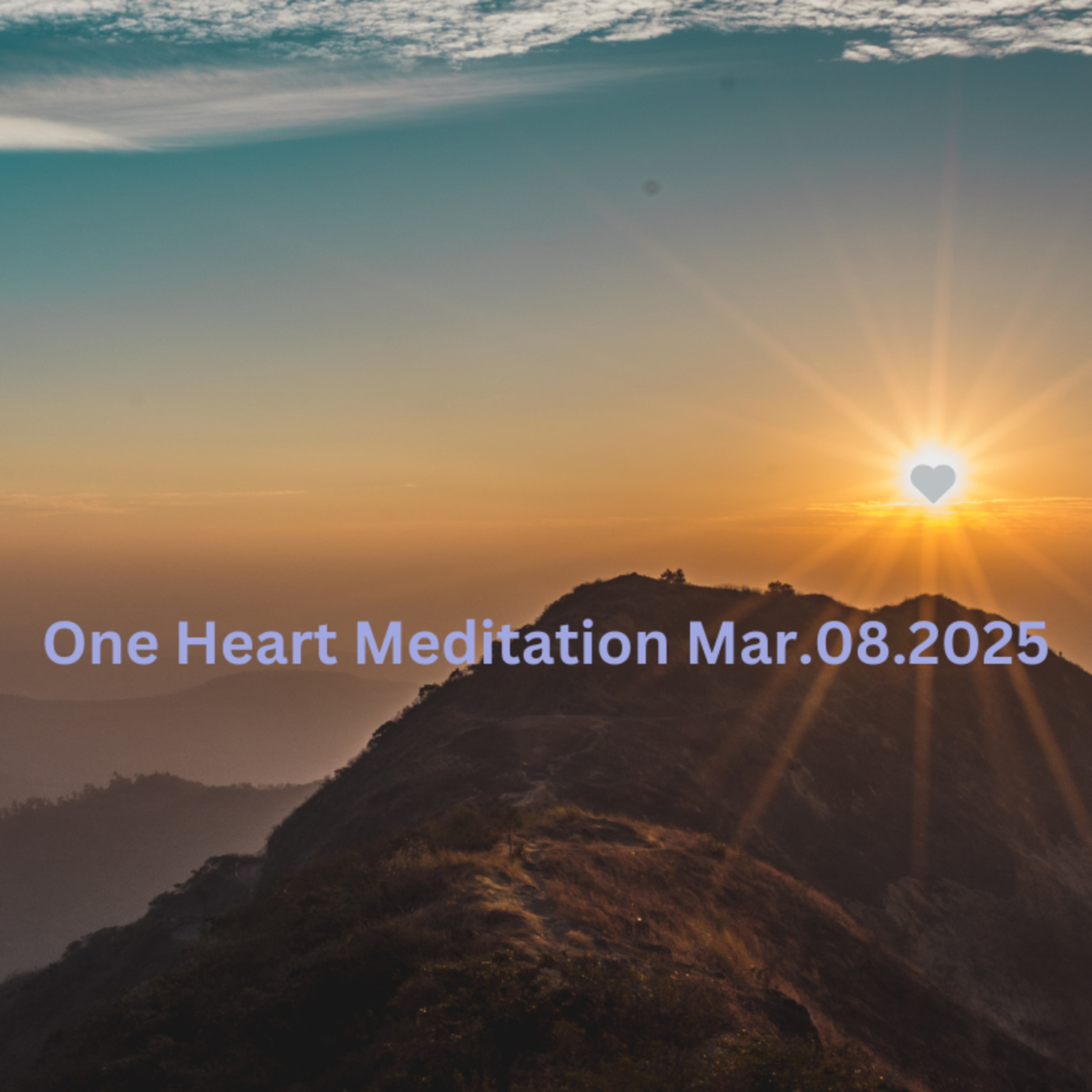 One Heart Meditation Mar062025 episode artwork