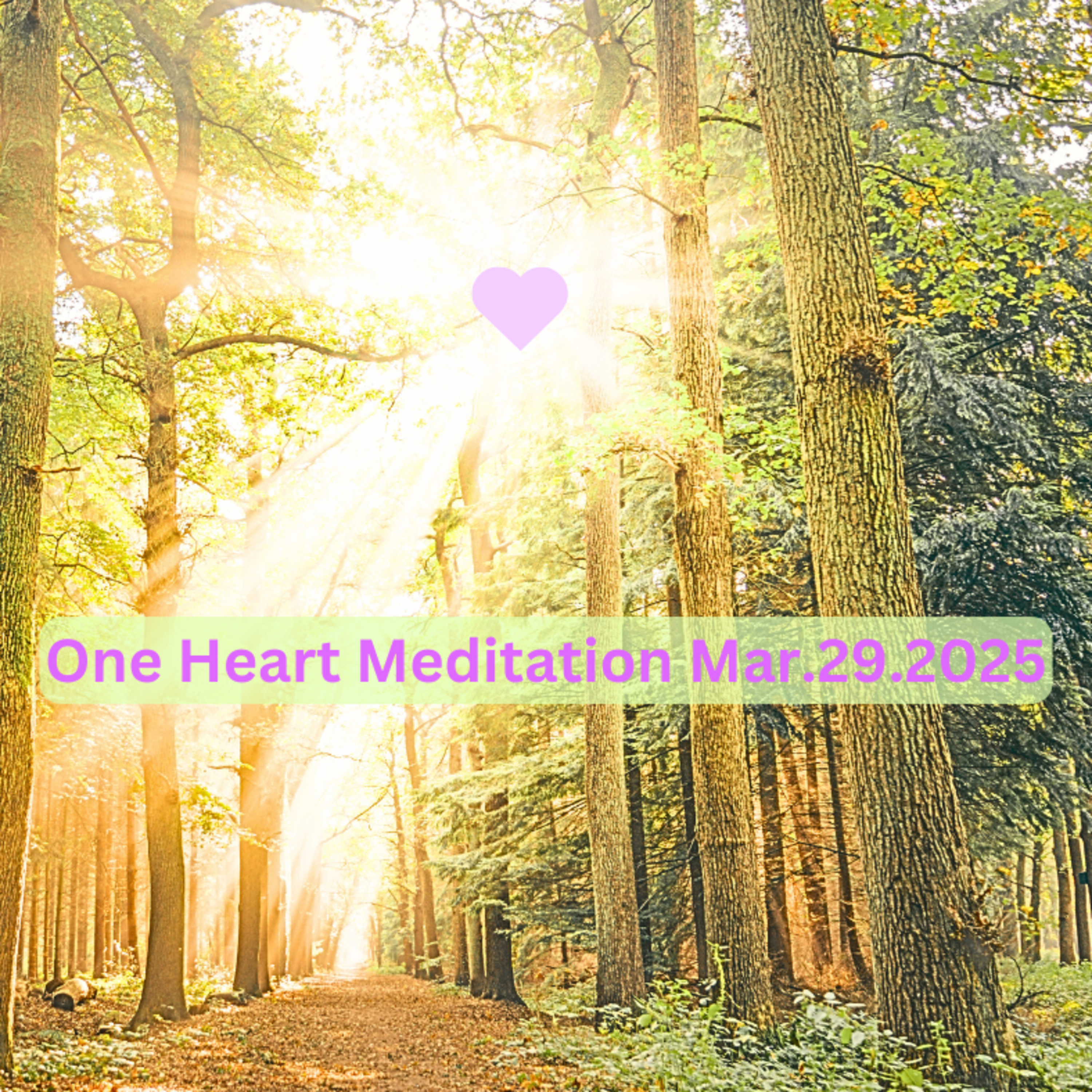 One Heart Meditation Mar292025 episode artwork