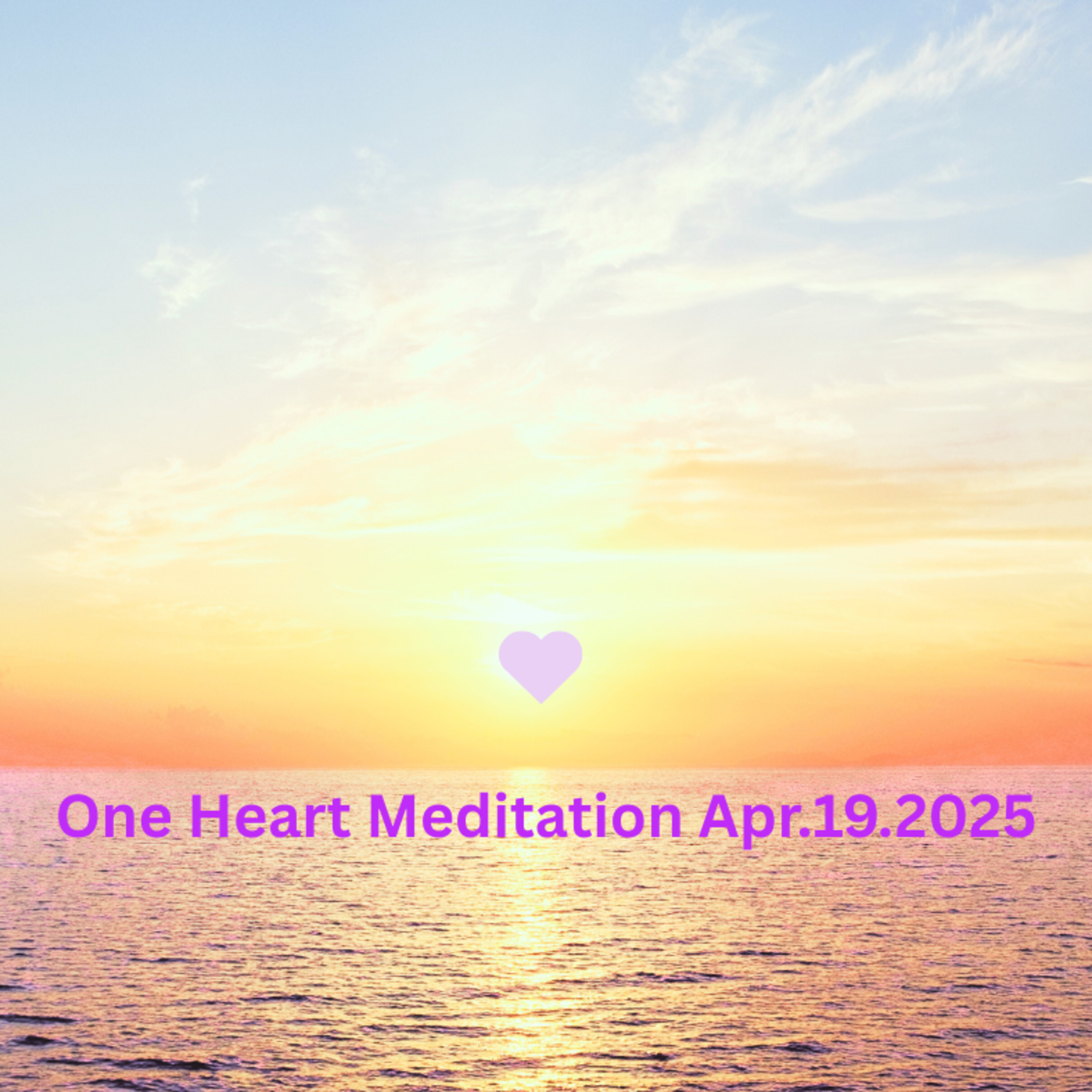 One Heart Meditation Apr192025 episode artwork
