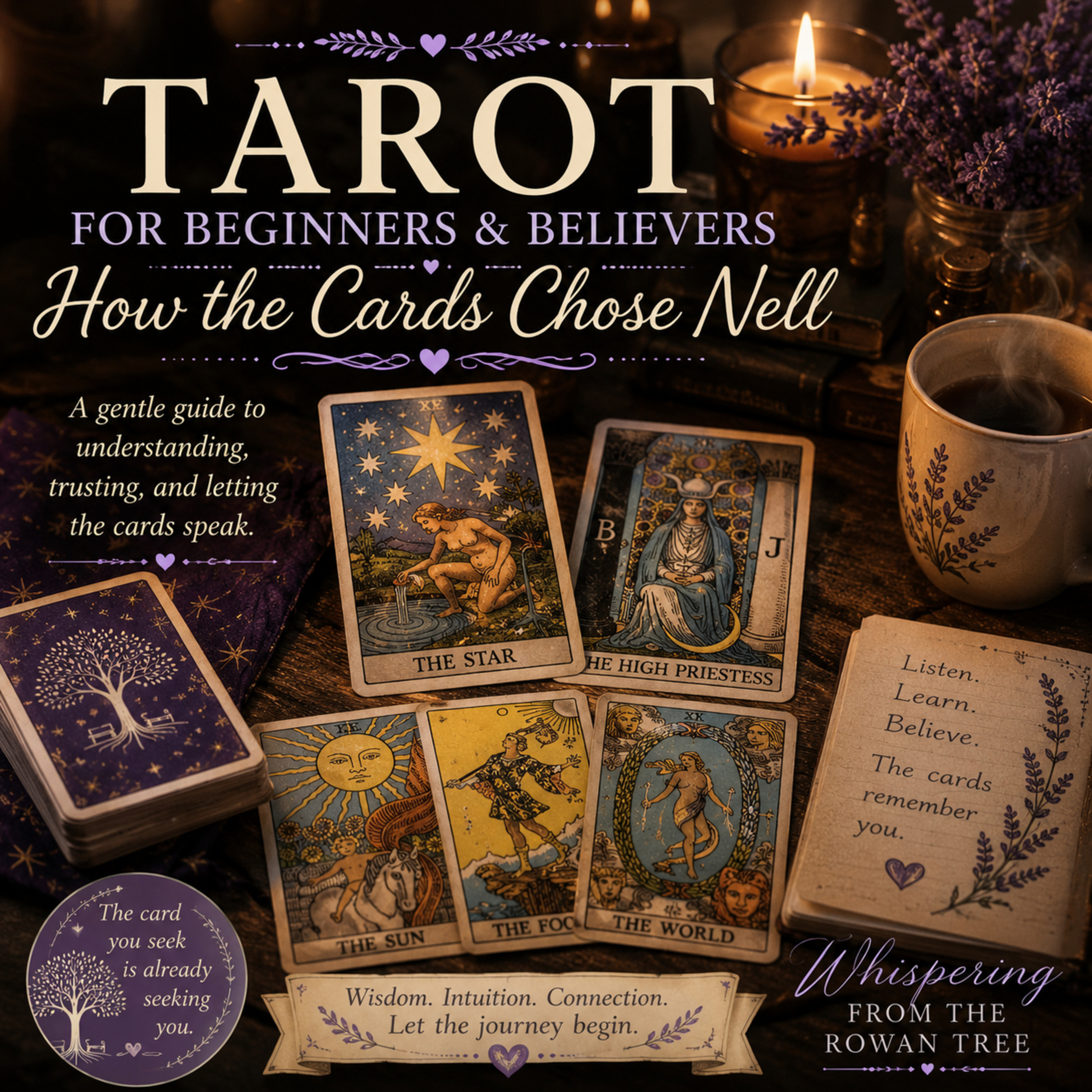 Tarot for Beginners & Believers: The Cards Remember You — A Gentle Guide to the Major & Minor Arcana