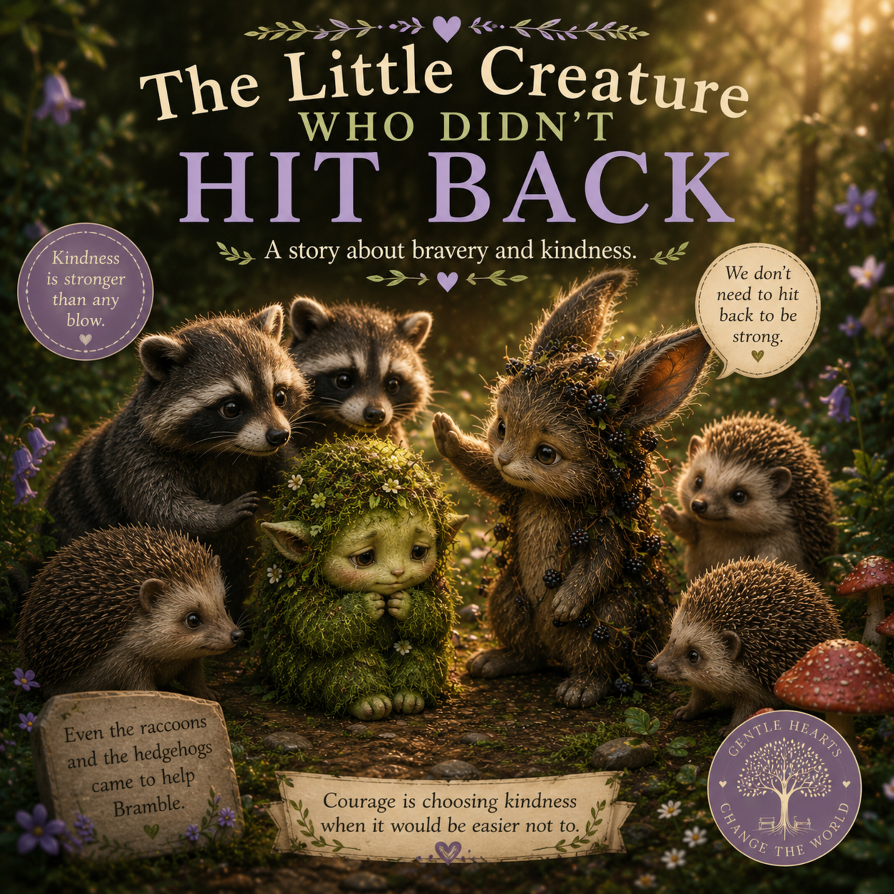 The Little Creature Who Didn’t Hit Back — A Gentle Story About Bravery and Kindness
