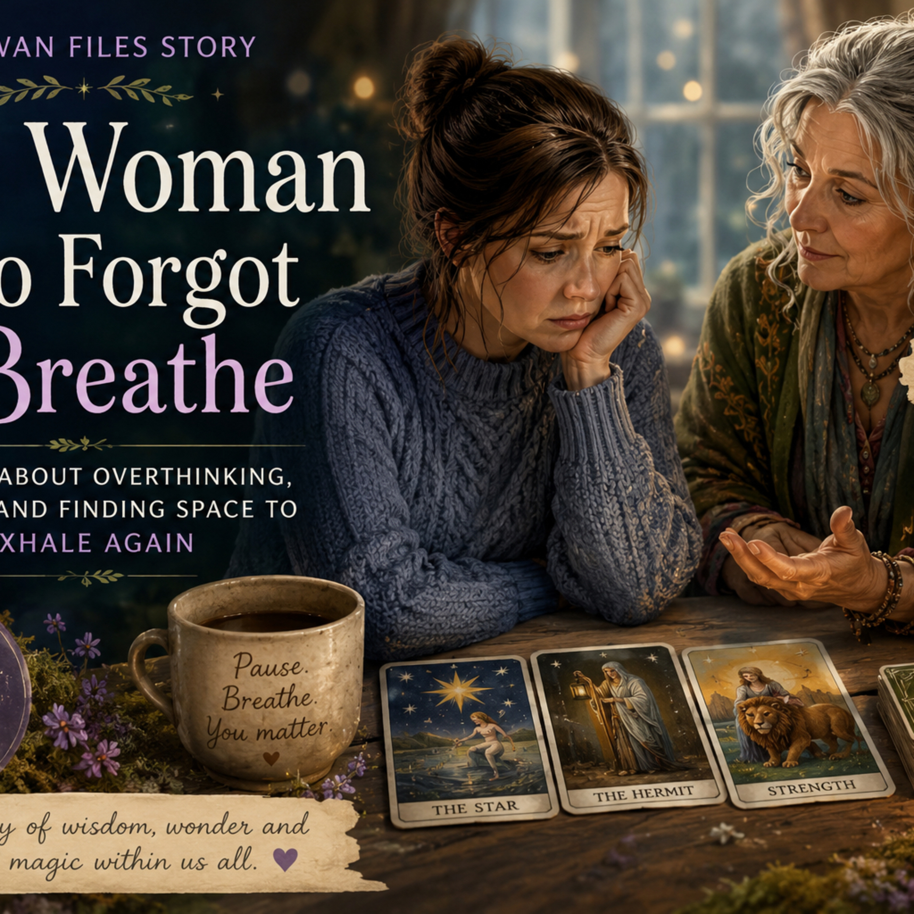 The Woman Who Forgot to Breathe — A Calming Story for Anxiety & Overthinking episode artwork