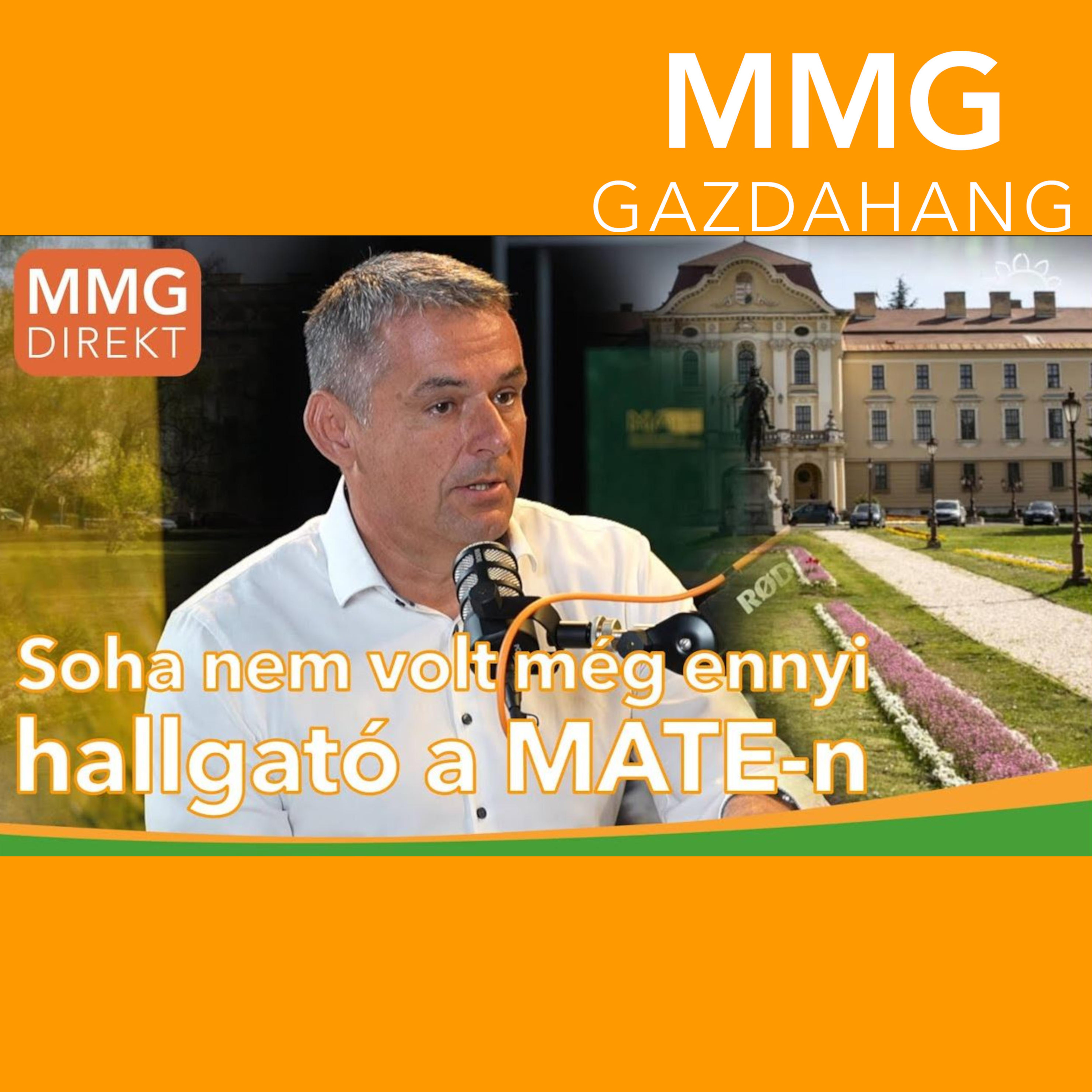 Soha nem volt még ennyi hallgató a MATE-n | Dr. Gyuricza Csaba, a MATE rektora (181)