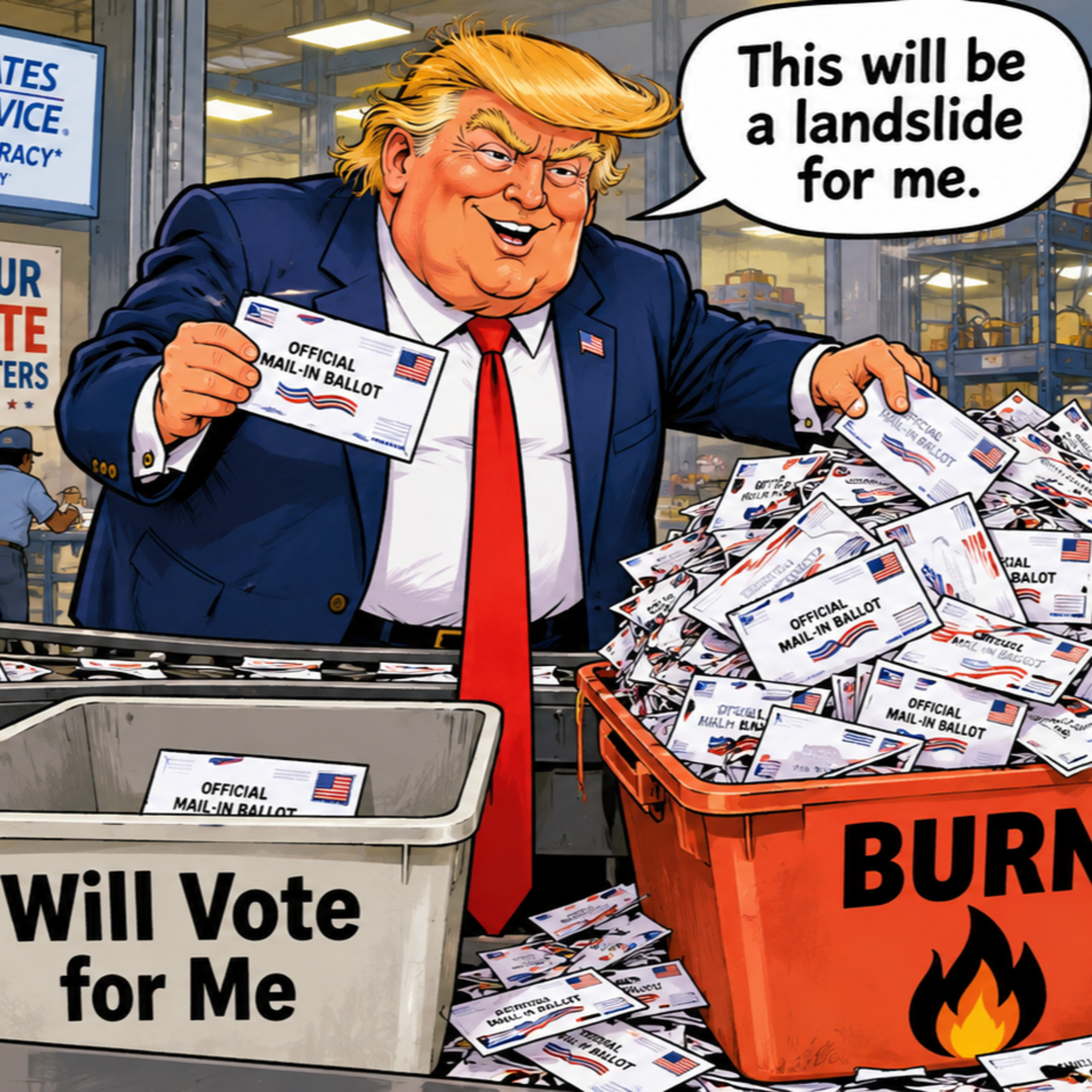 S05E17 - Vote By Mail and Canada Trade War episode artwork