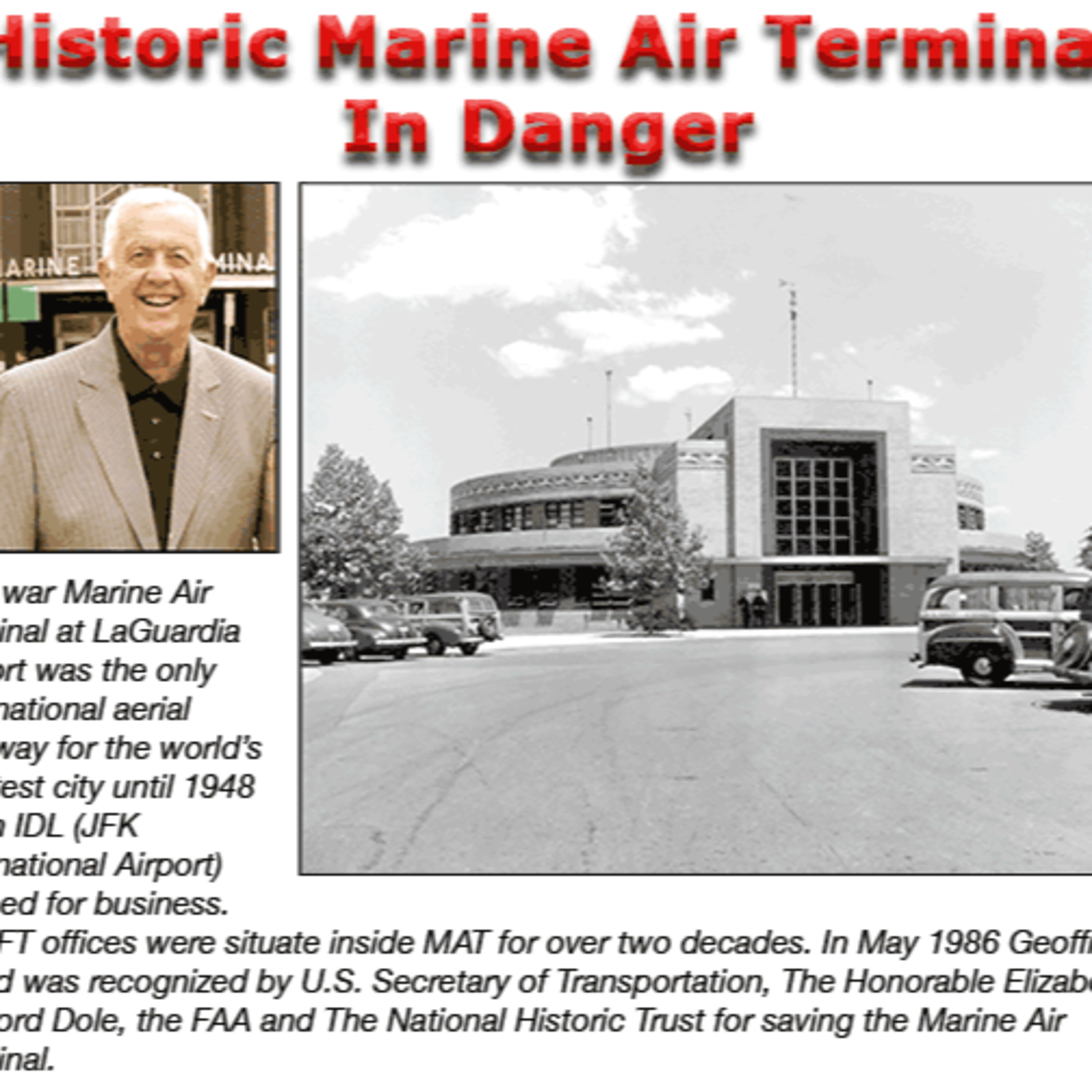 Save Marine Air Terminal At LaGuardia episode artwork