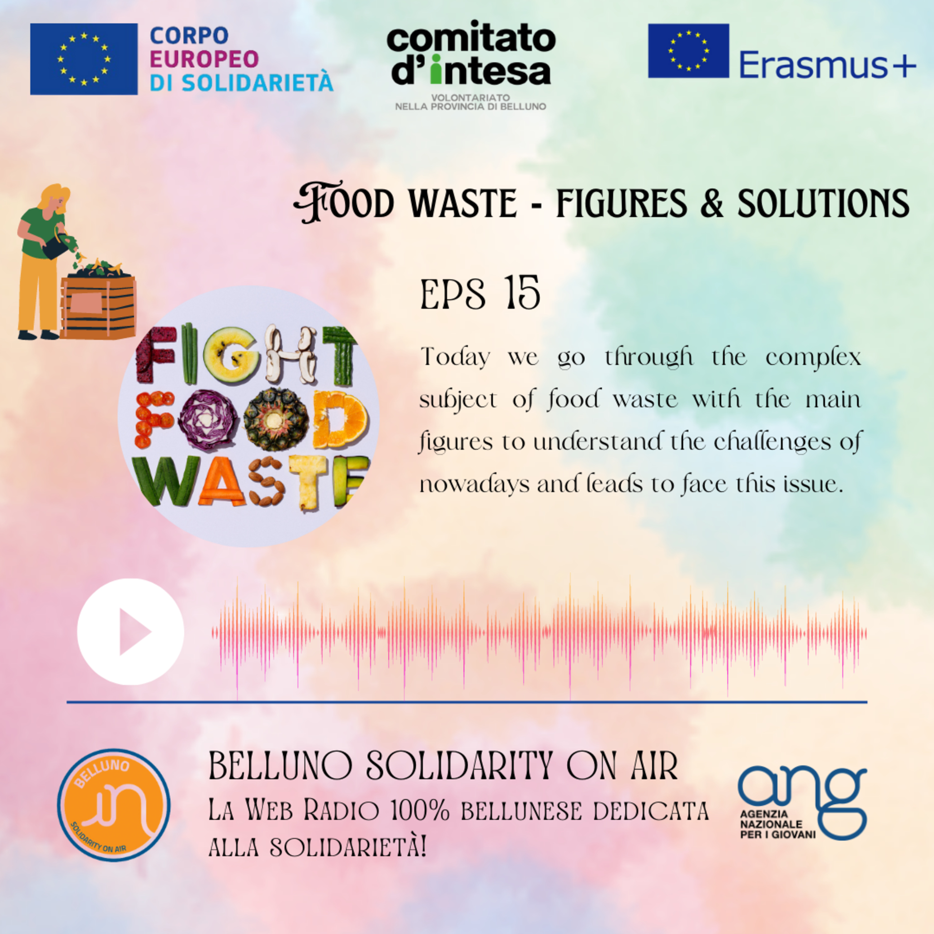 10 minutes of Interculturality - Food waste, figures and solutions episode artwork