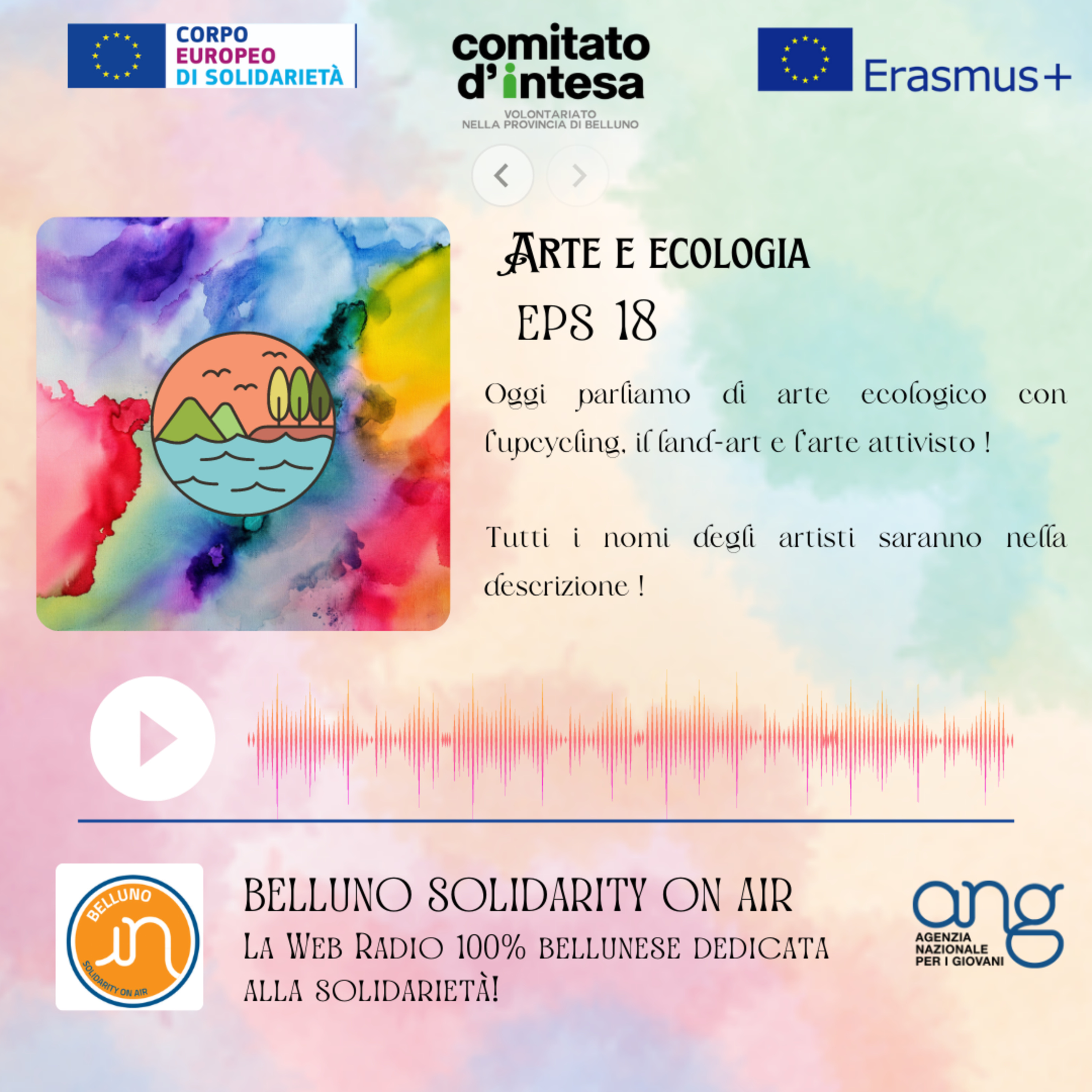 10 minutes of Interculturality - Arte e ecologia - EP. 18 episode artwork