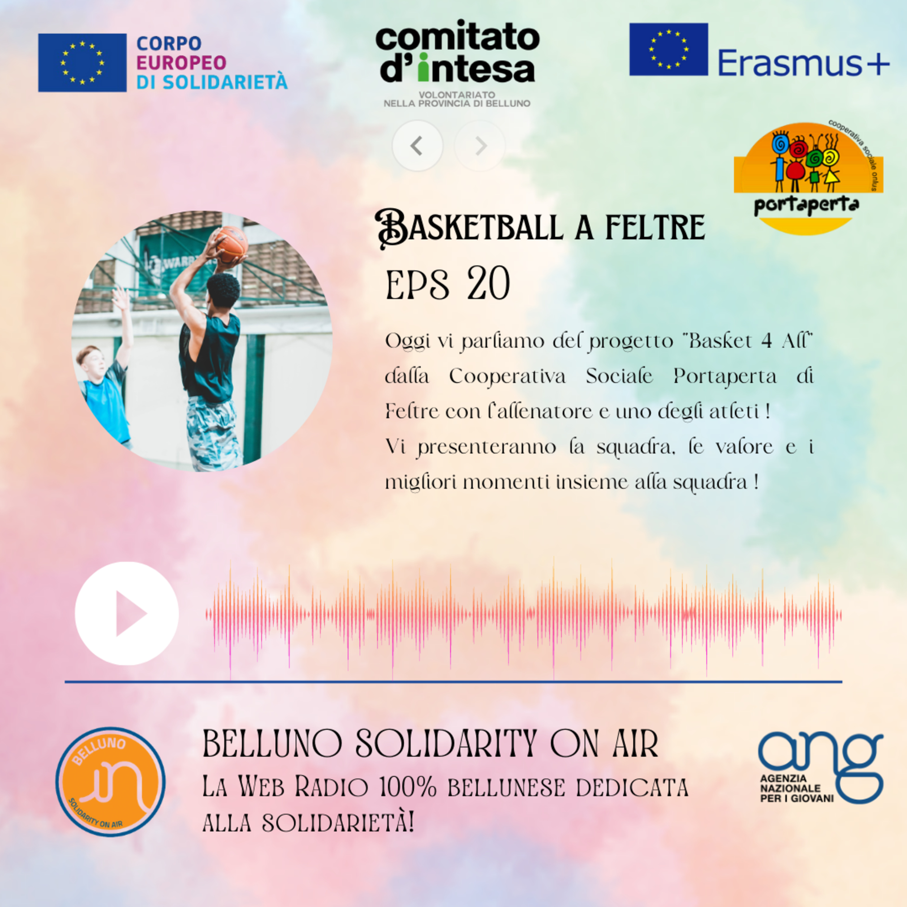 10 minutes of Interculturality - Basket4all a Feltre - EP. 20 episode artwork