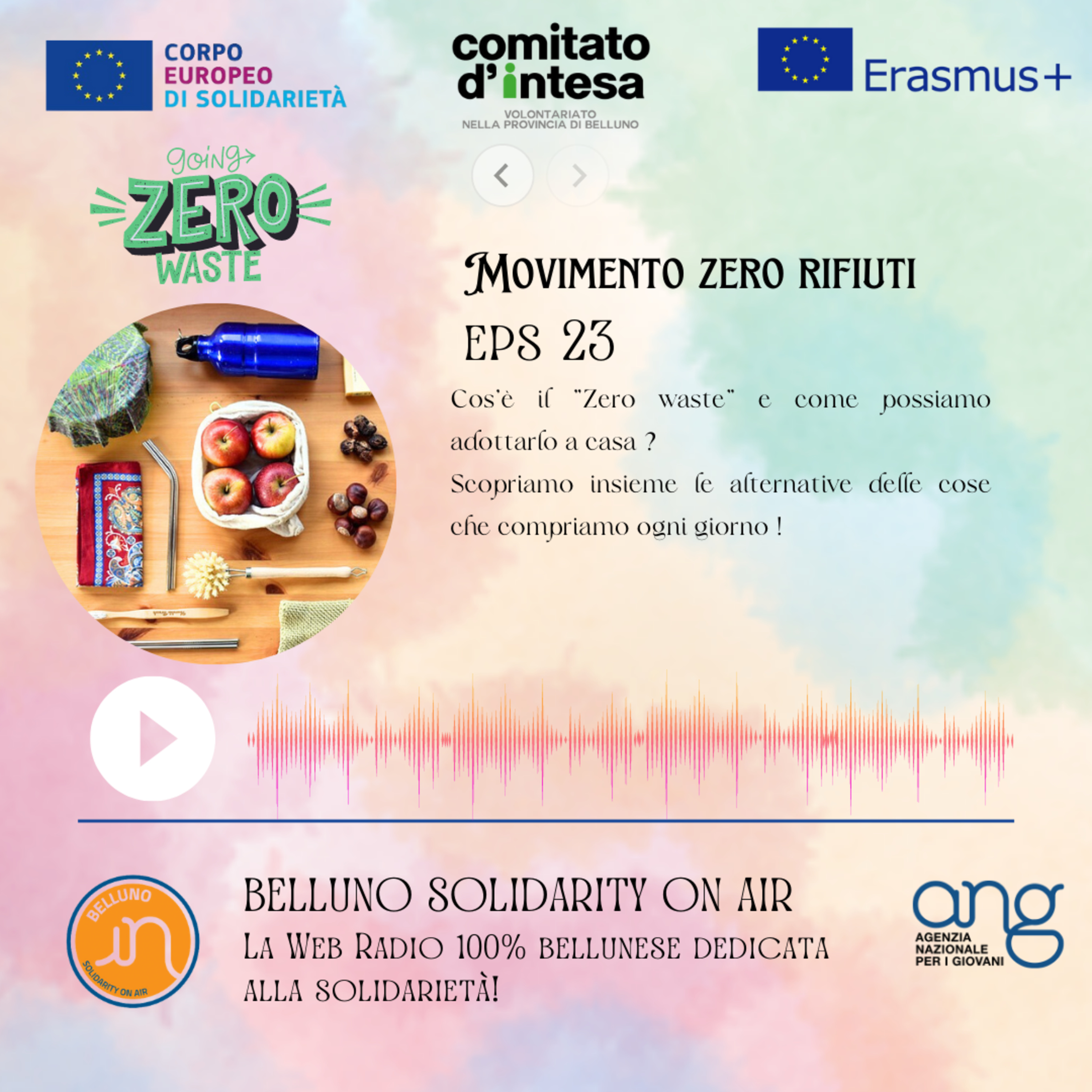 10 minutes of Interculturality - Movimento Rifiuti Zero - EP. 23 episode artwork