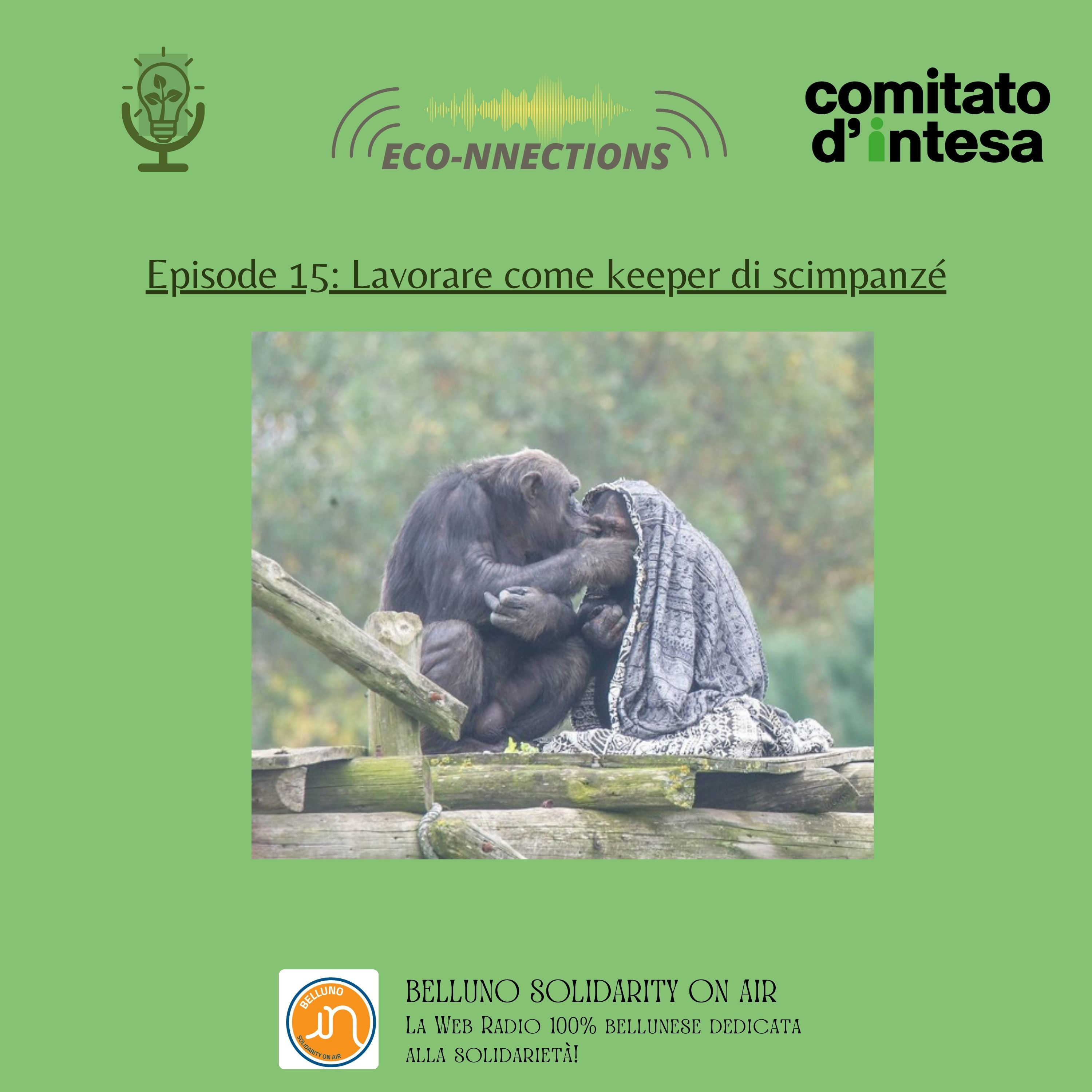 ECO-NNECTIONS I Ep. 15: I Lavorare come keeper di scimpanzè episode artwork