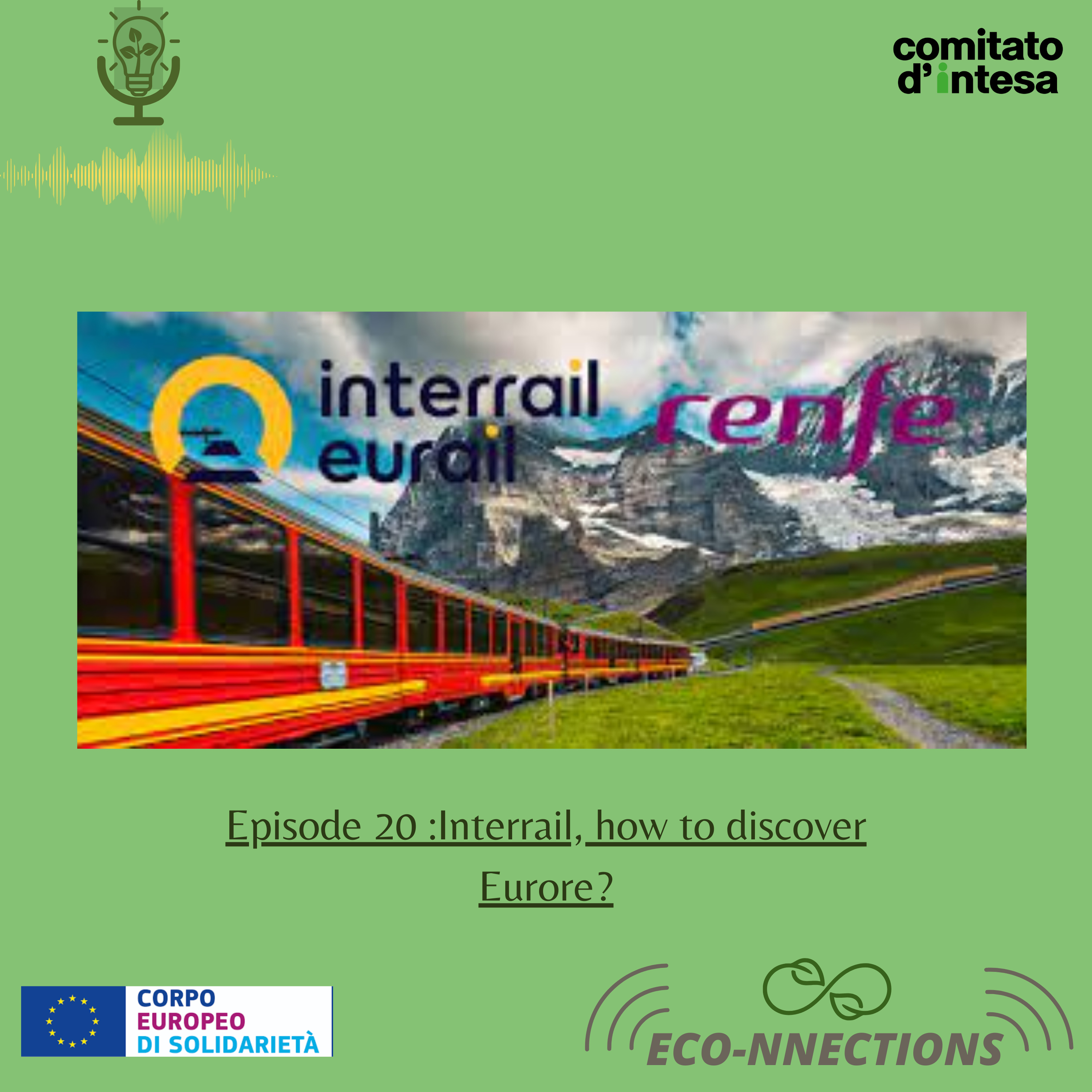 ECO-nnections | Ep. 20: Interrail, how to discover Europe episode artwork