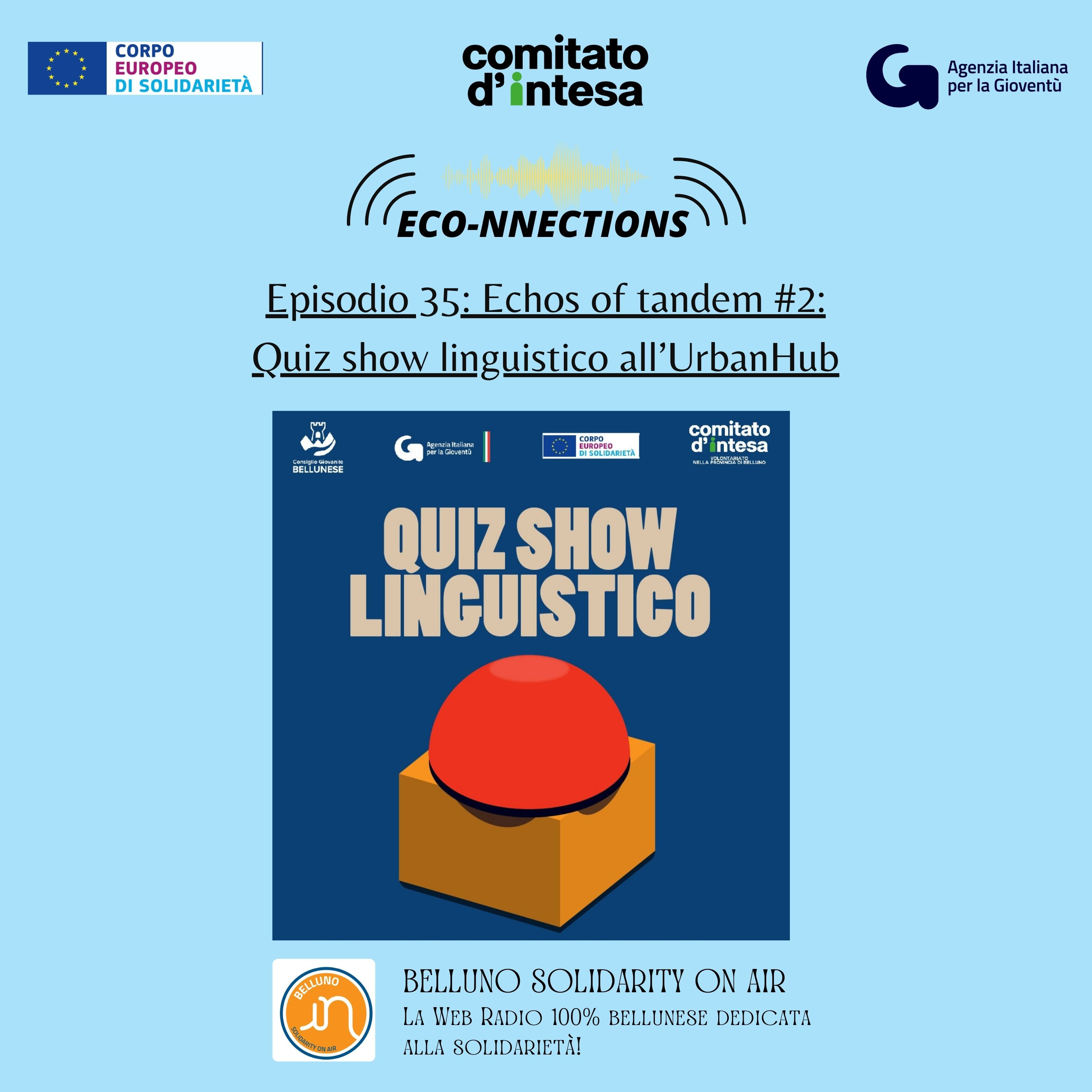 ECO-nnections | Ep. 36: Echos of tandem #2, Quiz show linguistico all'UrbanHub episode artwork