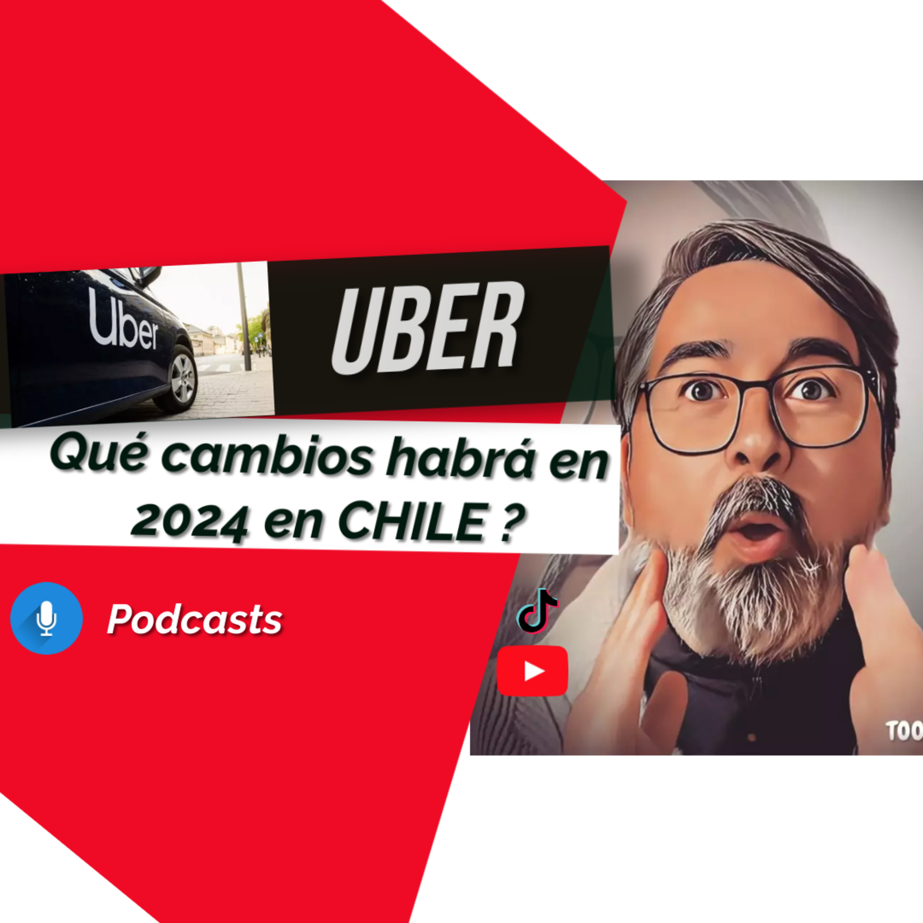 Uber Qué pasara con la aplicación en Chile desde Enero del 2024 #Uber - El artículo de la semana episode artwork