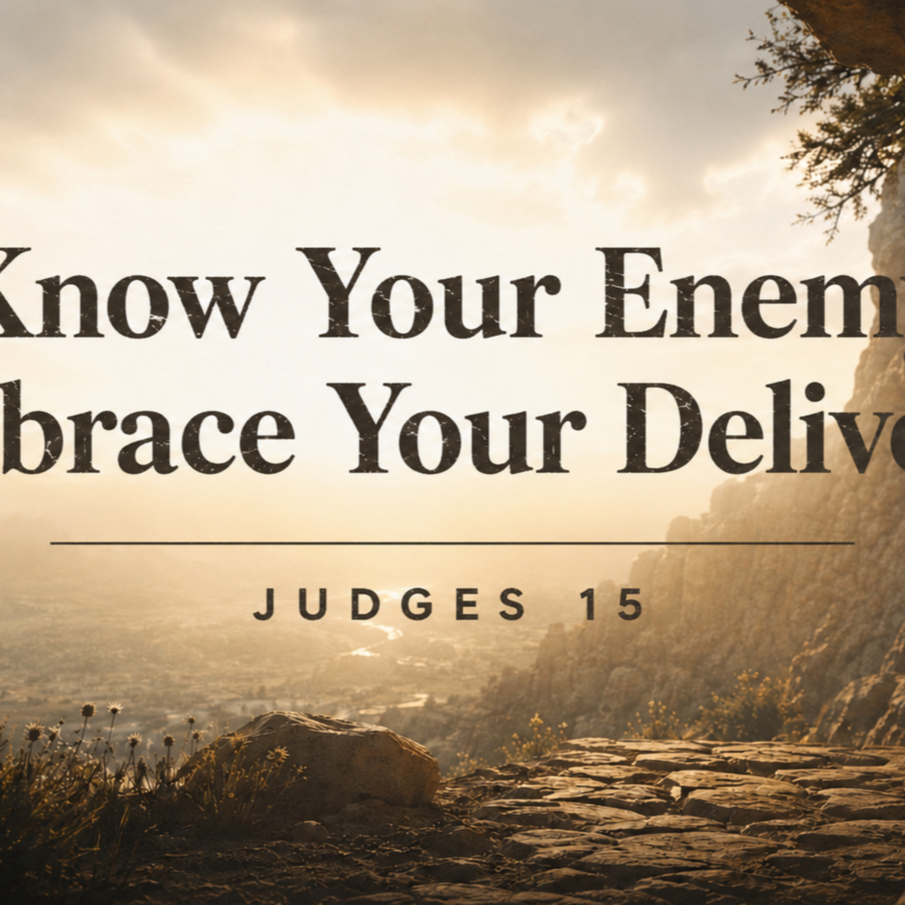 Judges 15 | Know Your Enemy, Embrace Your Deliverer. episode artwork