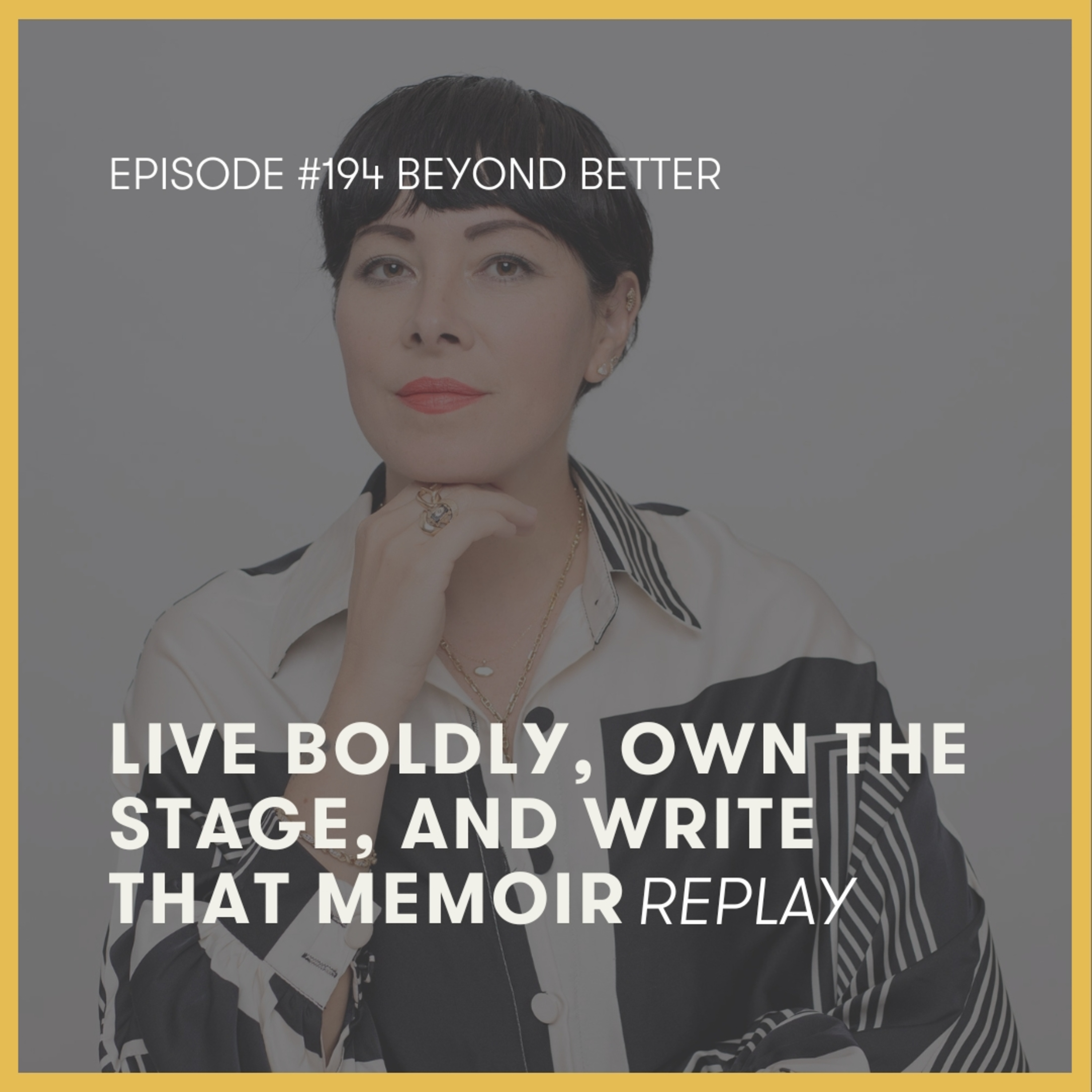194. Live boldly, own the stage, and write that memoir, with author Ingrid Hu Dahl (replay)  episode artwork