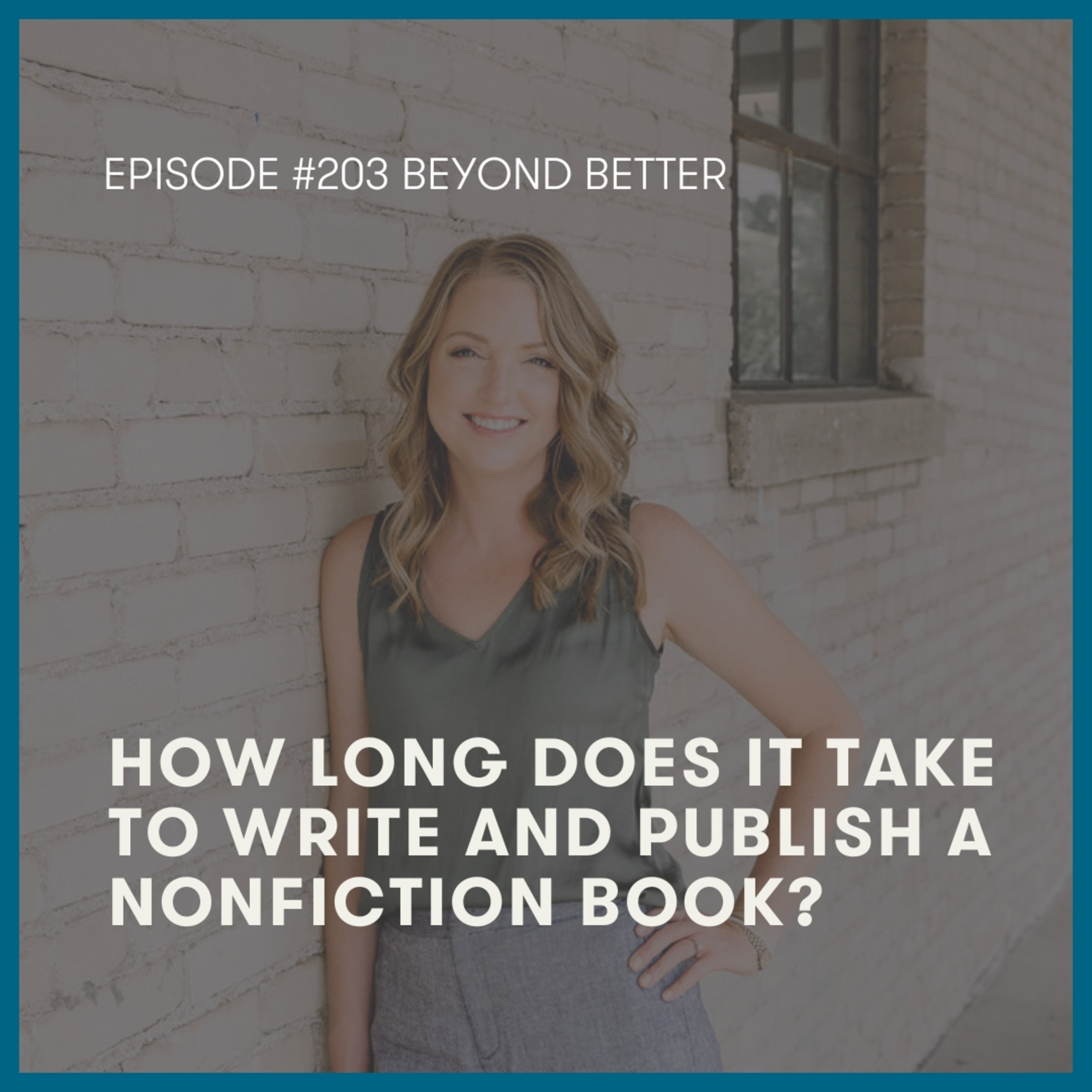 203. Book Tip | How long does it take to write and publish a nonfiction book? episode artwork