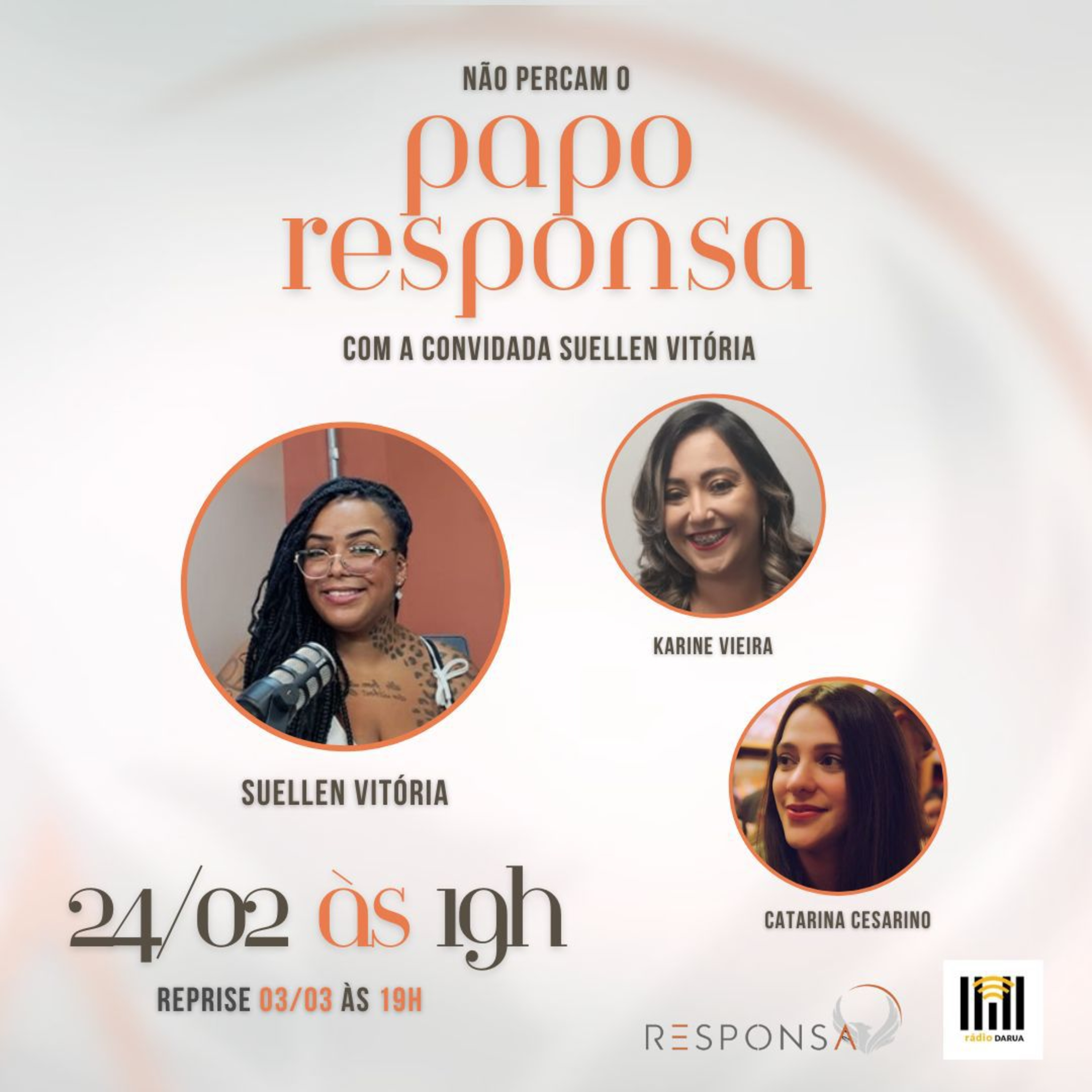 Papo Responsa 24.02.2026 - Suellen Vitória episode artwork