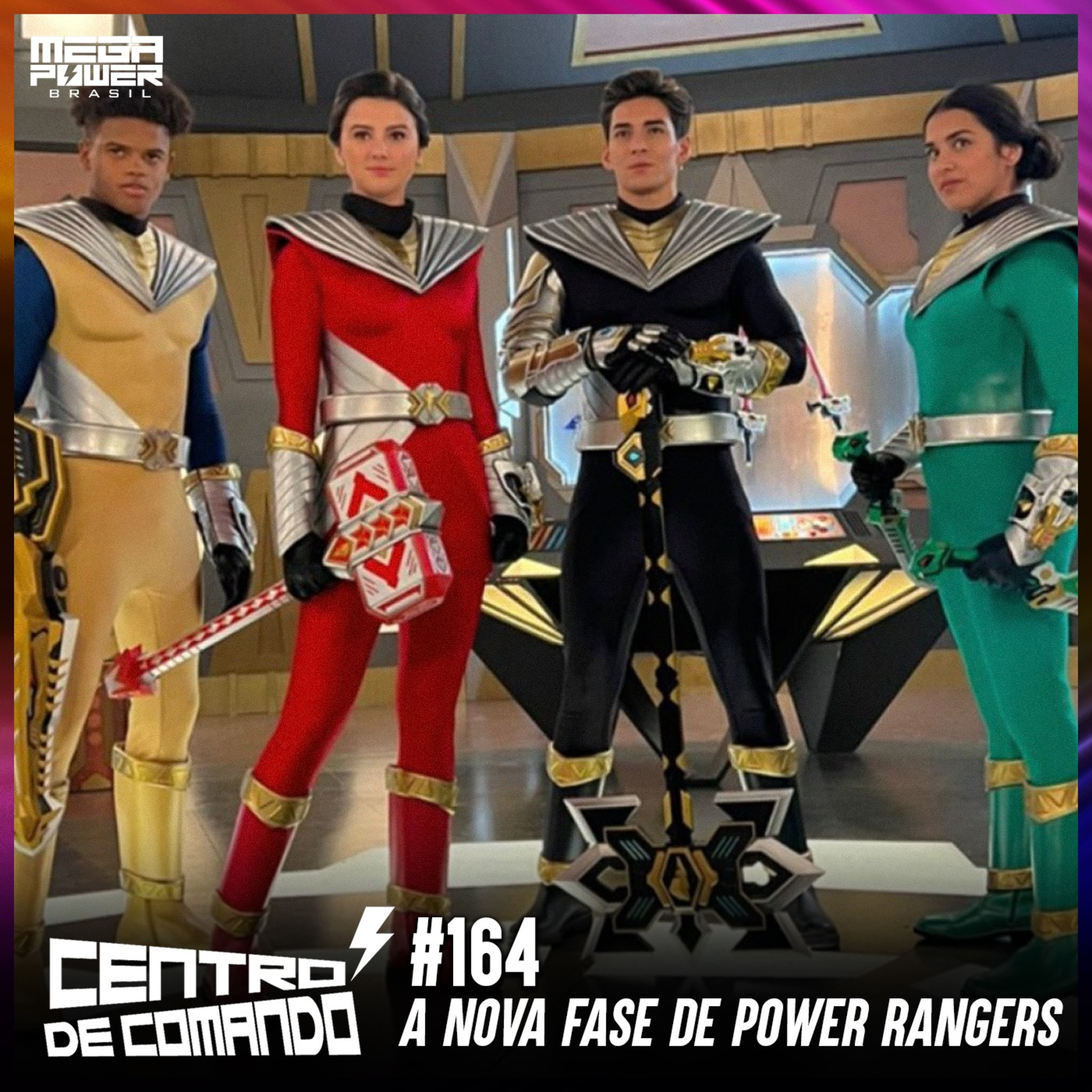 Centro de Comando 164 - A Nova Fase de Power Rangers! episode artwork