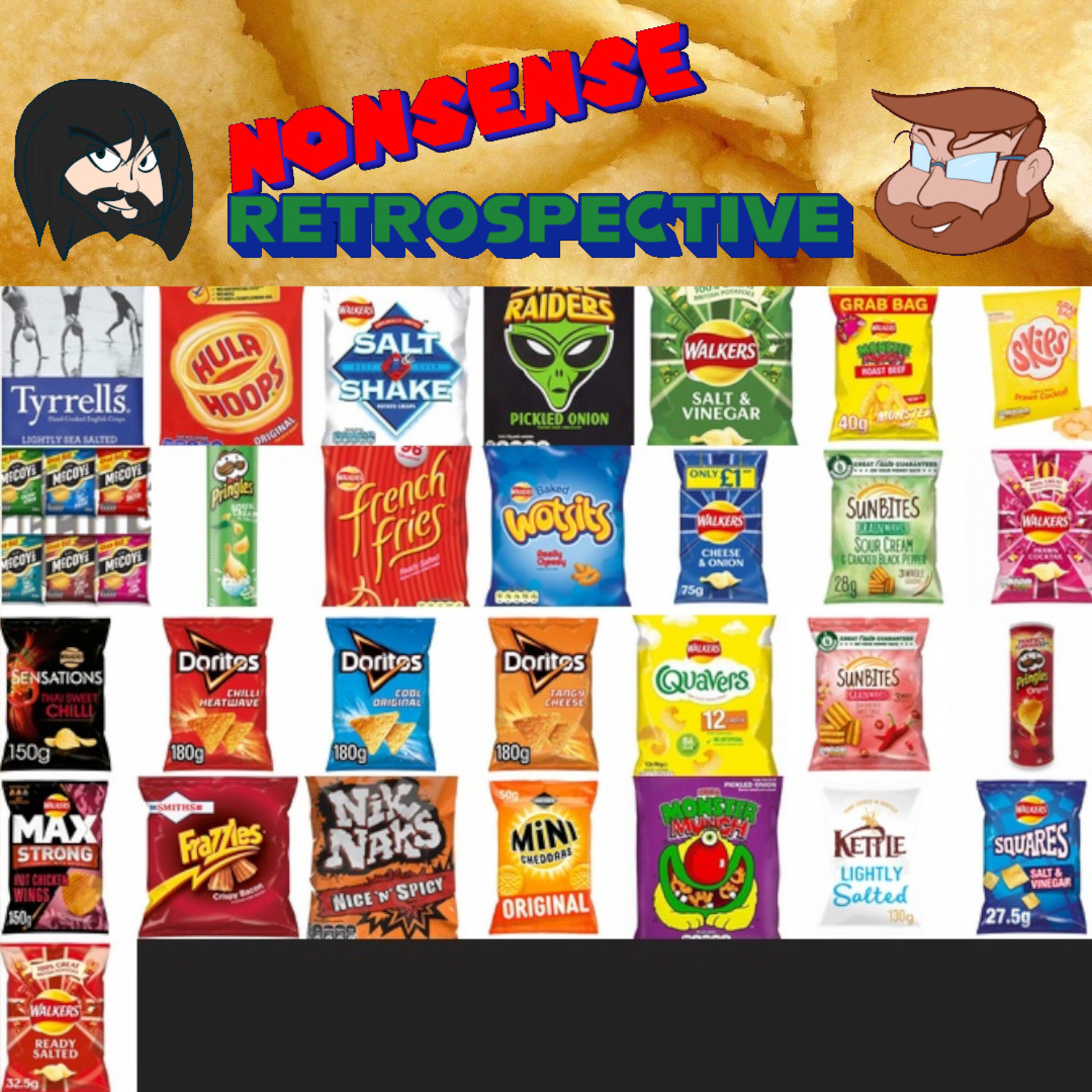 Nonsense Retrospective Episode 175: British Crisps Tier List episode artwork