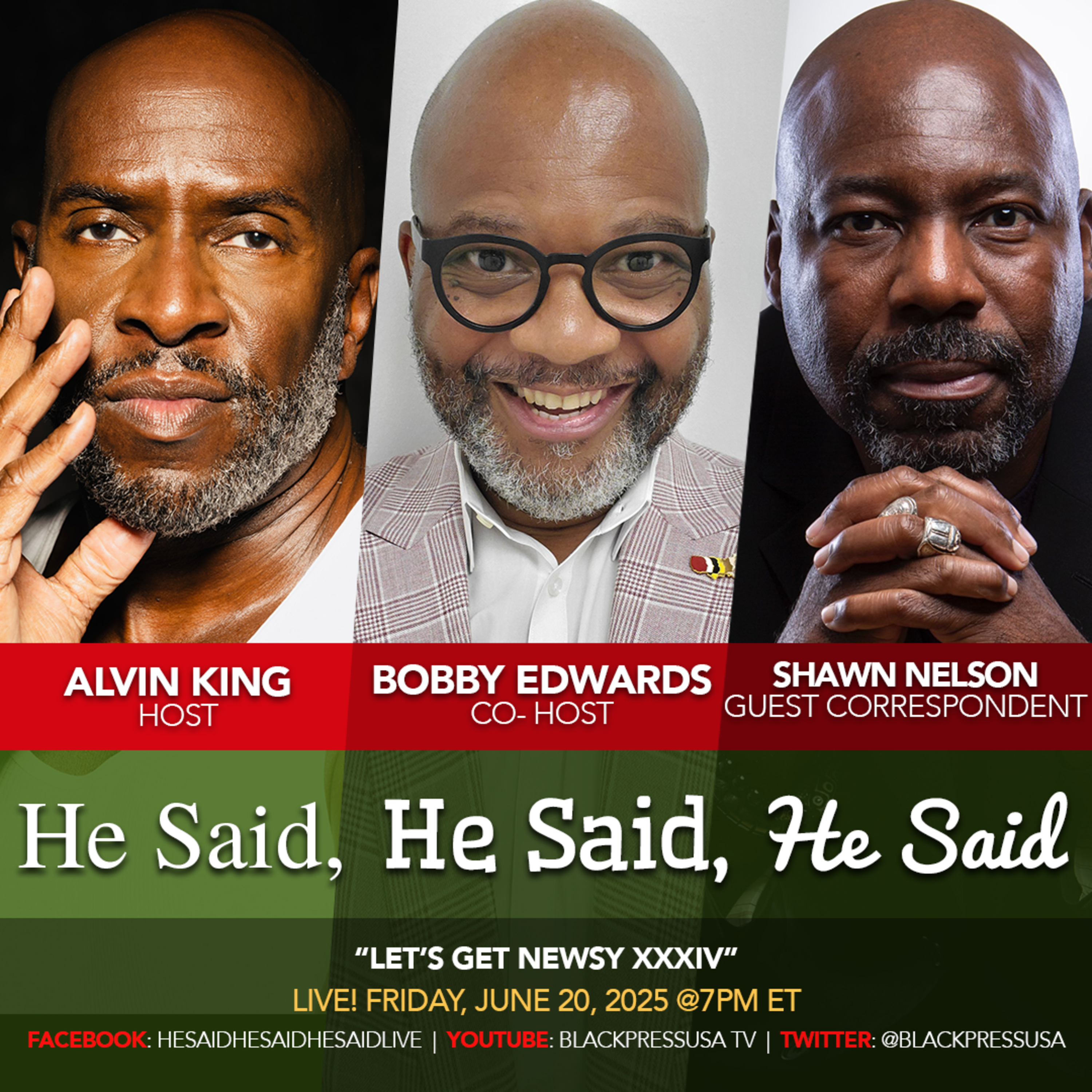 He Said, He Said, He Said - LIVE