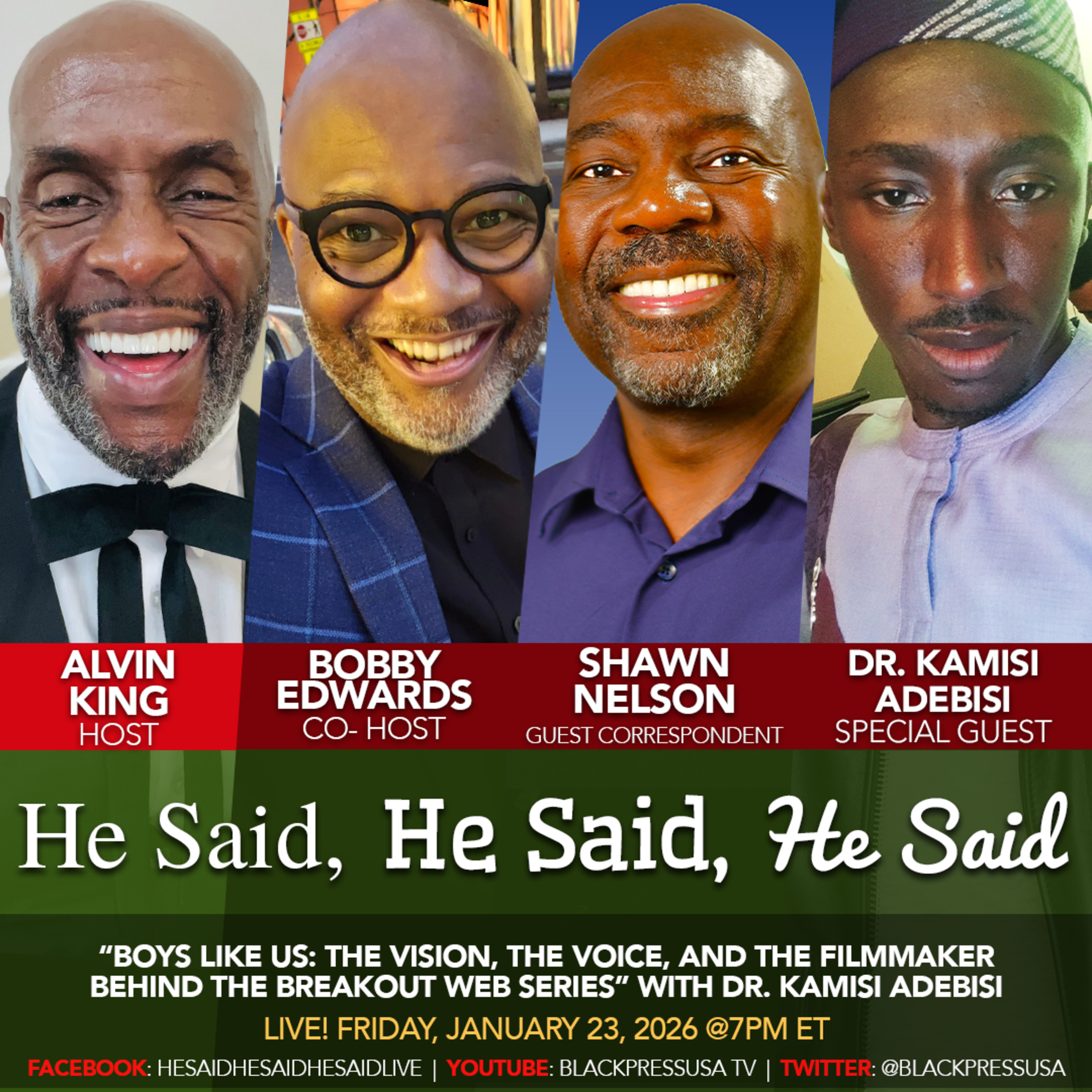 He Said, He Said, He Said - LIVE