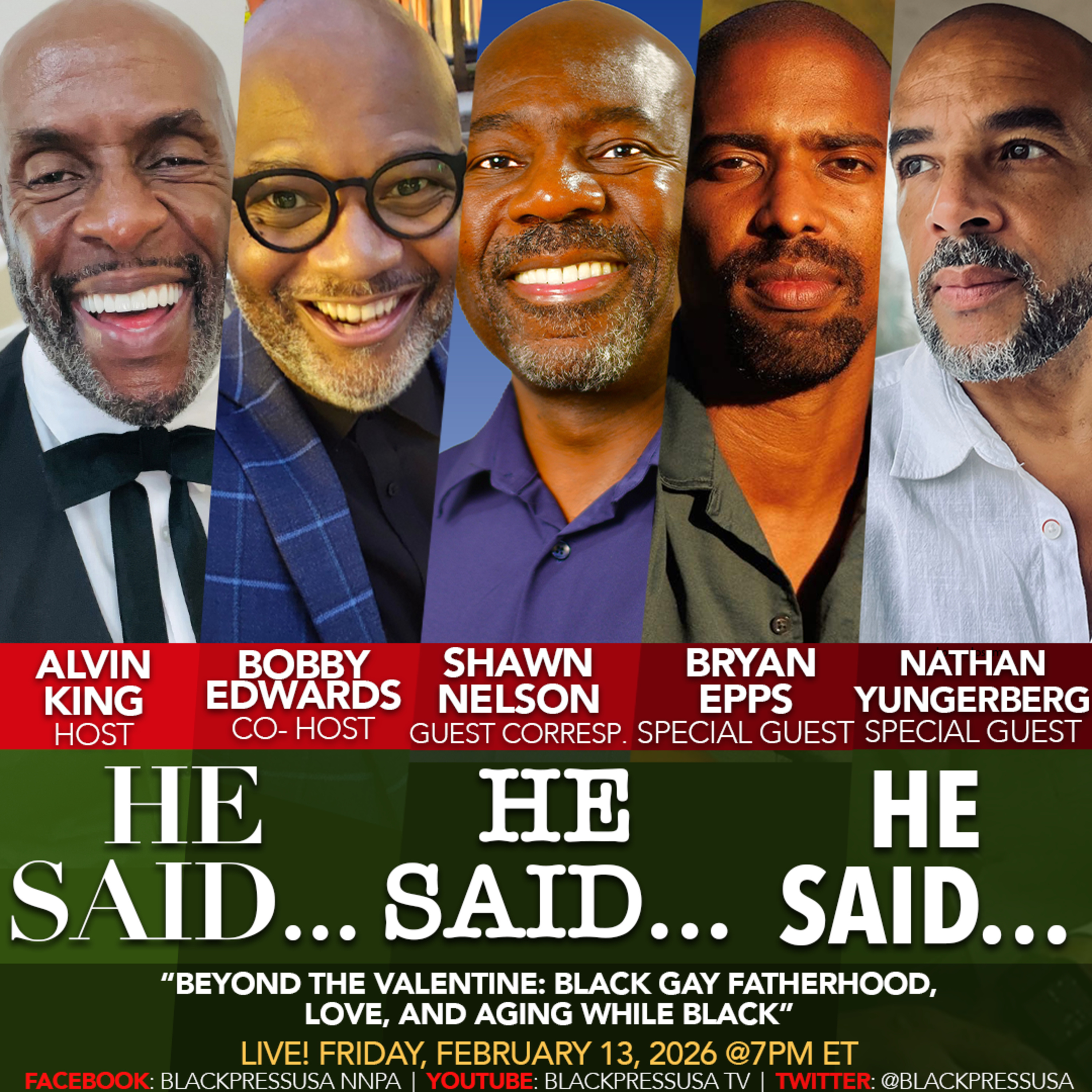 He Said, He Said, He Said - LIVE