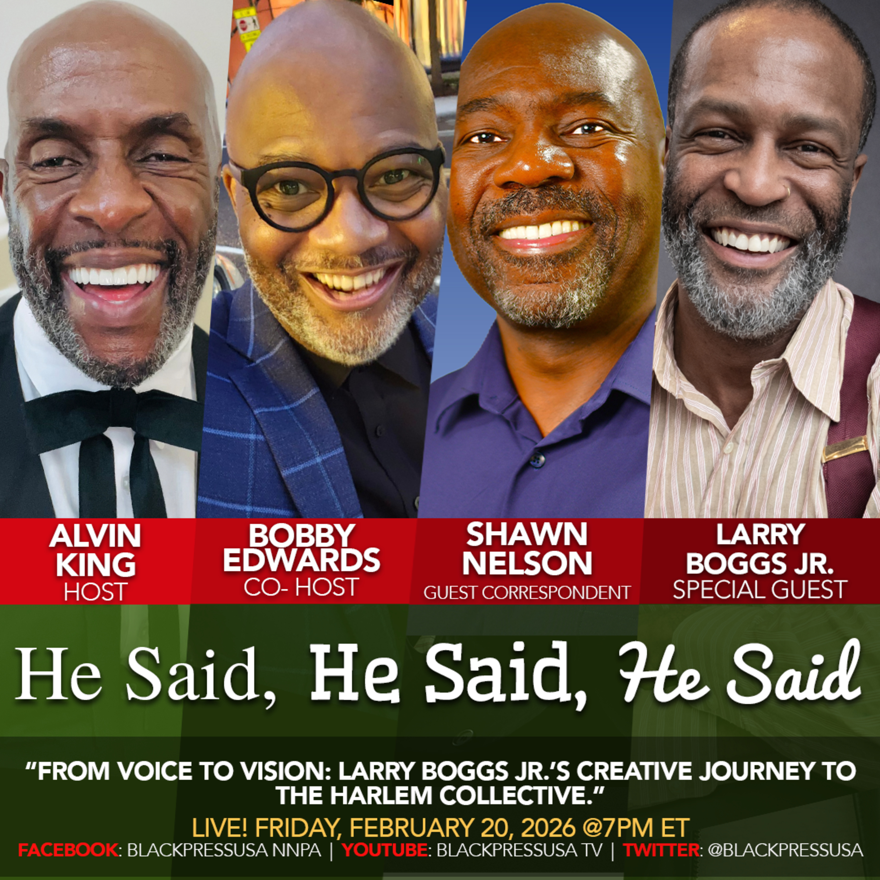 He Said, He Said, He Said - LIVE