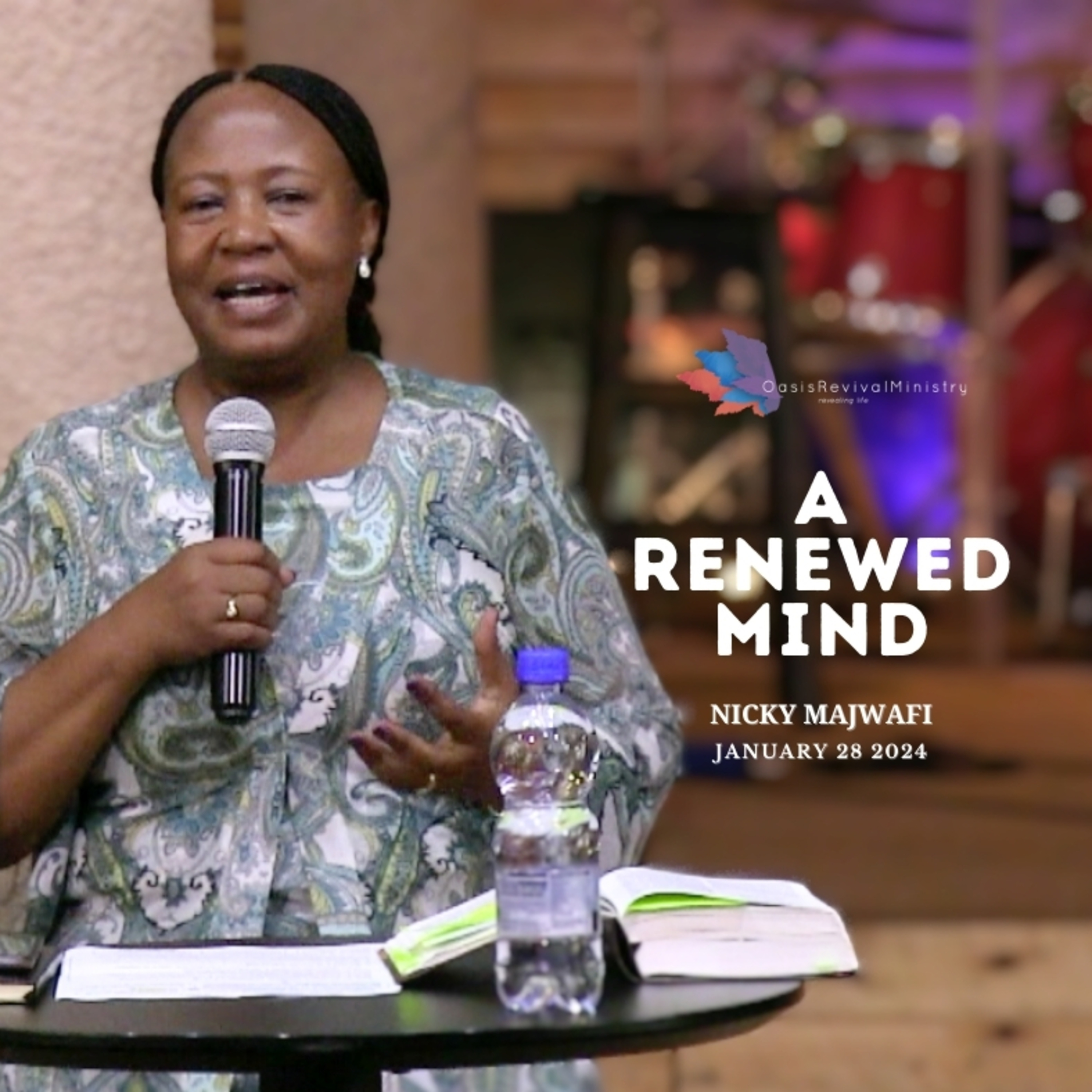 Nicky Majwafi | A Renewed Mind | January 28 2024 episode artwork