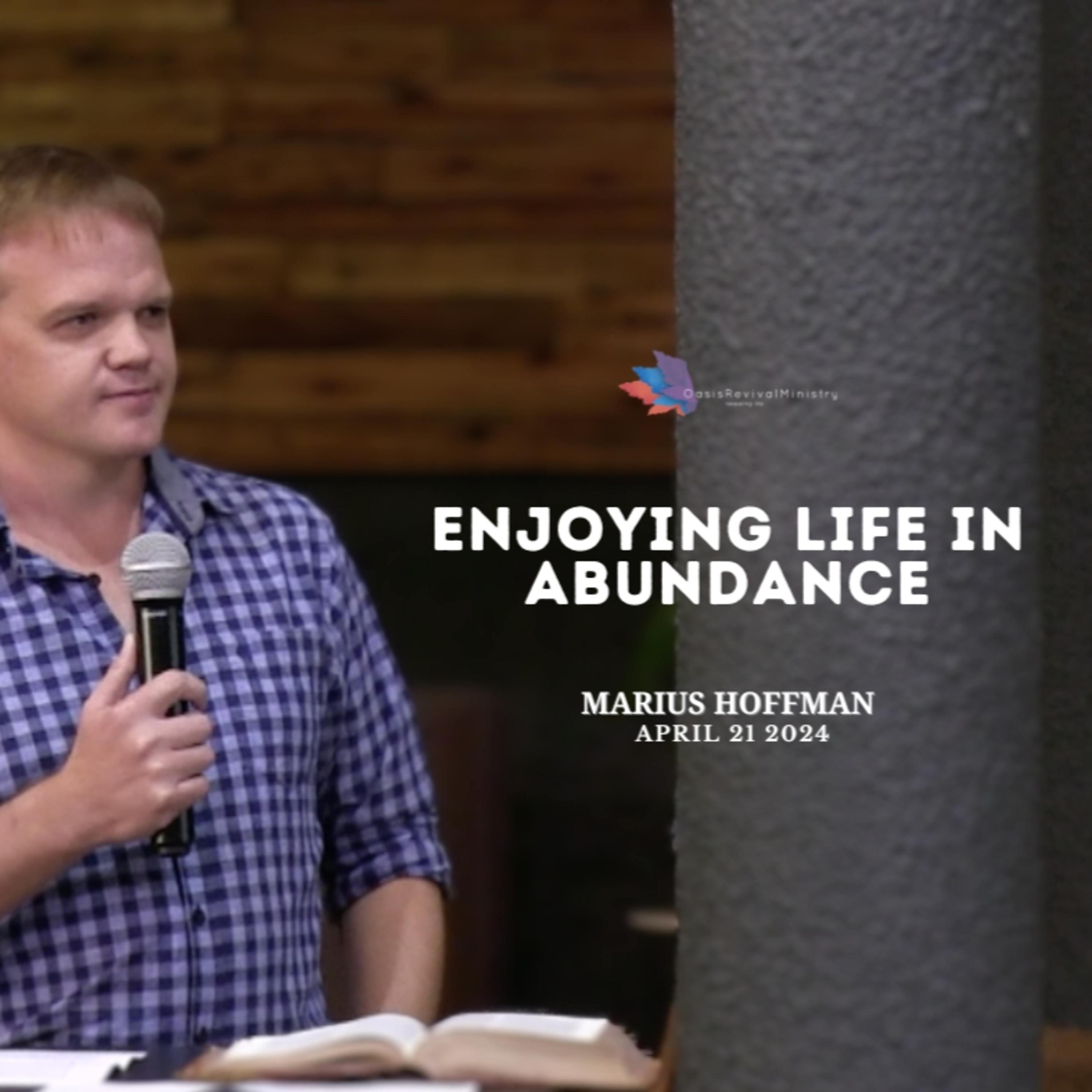 Marius Hoffman | Enjoying Life in Abundance | April 21 2024 episode artwork