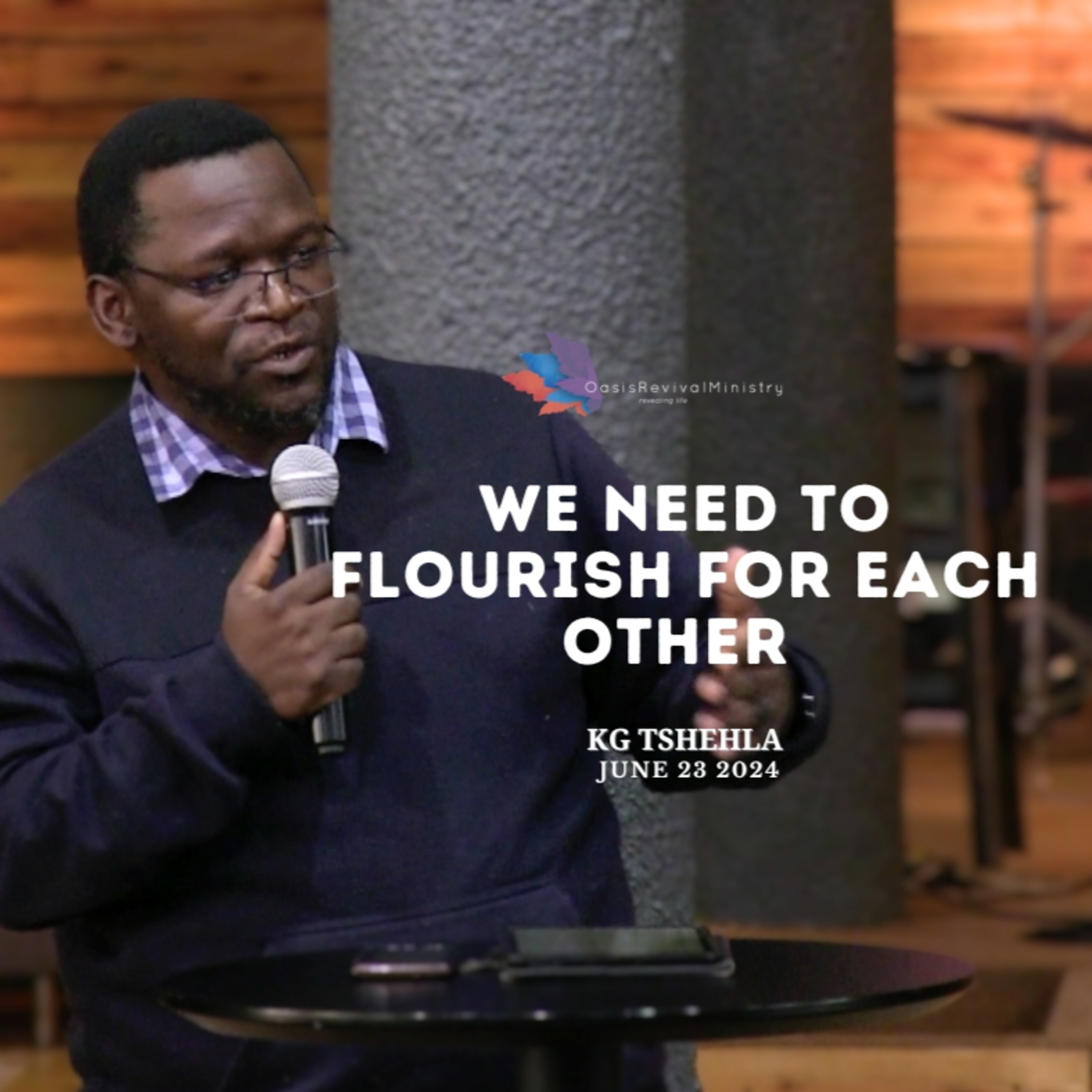 KG Tshehla | We Need To Flourish For Each Other | June 23 2024 episode artwork