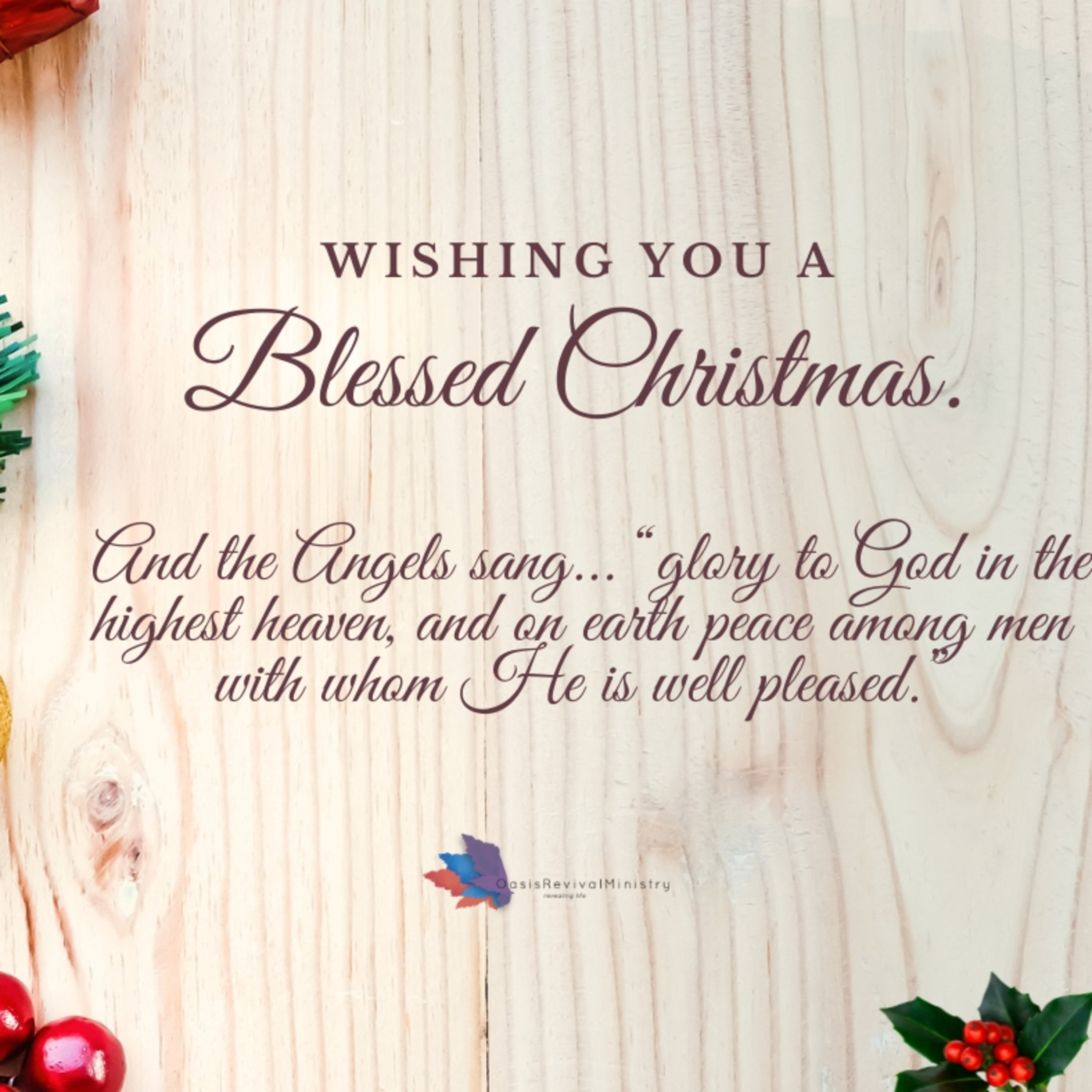 Daniel McGeer | The Glory and Peace of God - Christmas Message | December 25 2024 episode artwork