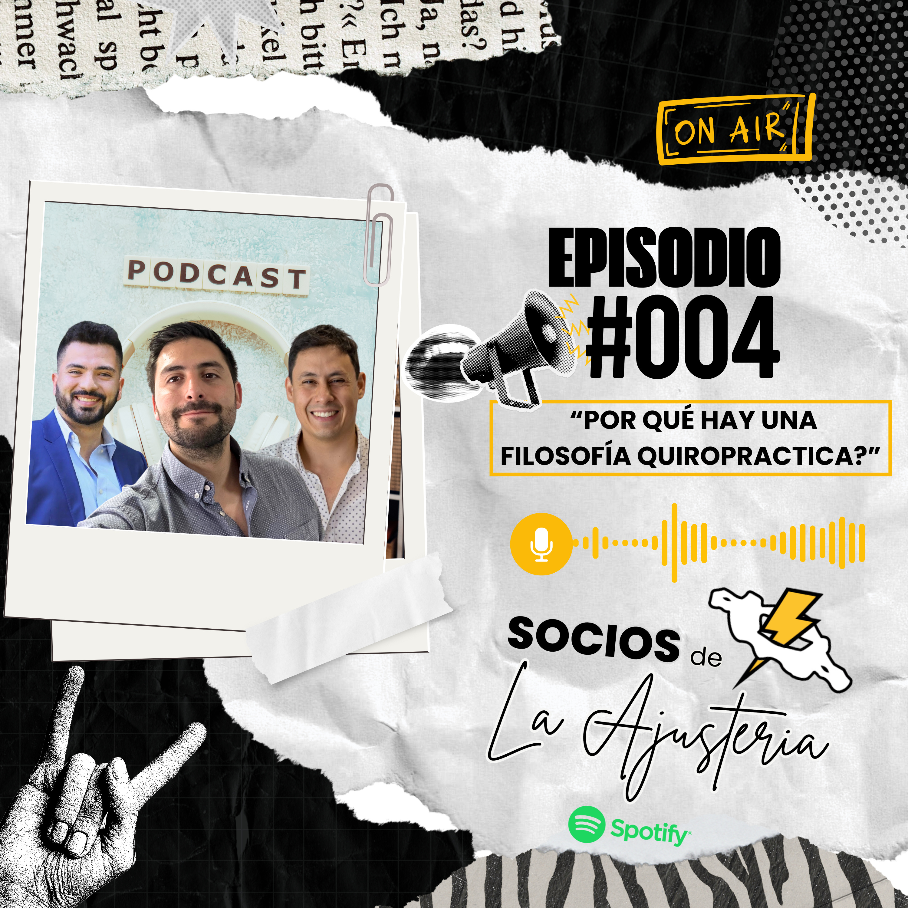 Socios de la Ajusteria - Podcast Quiropráctico
