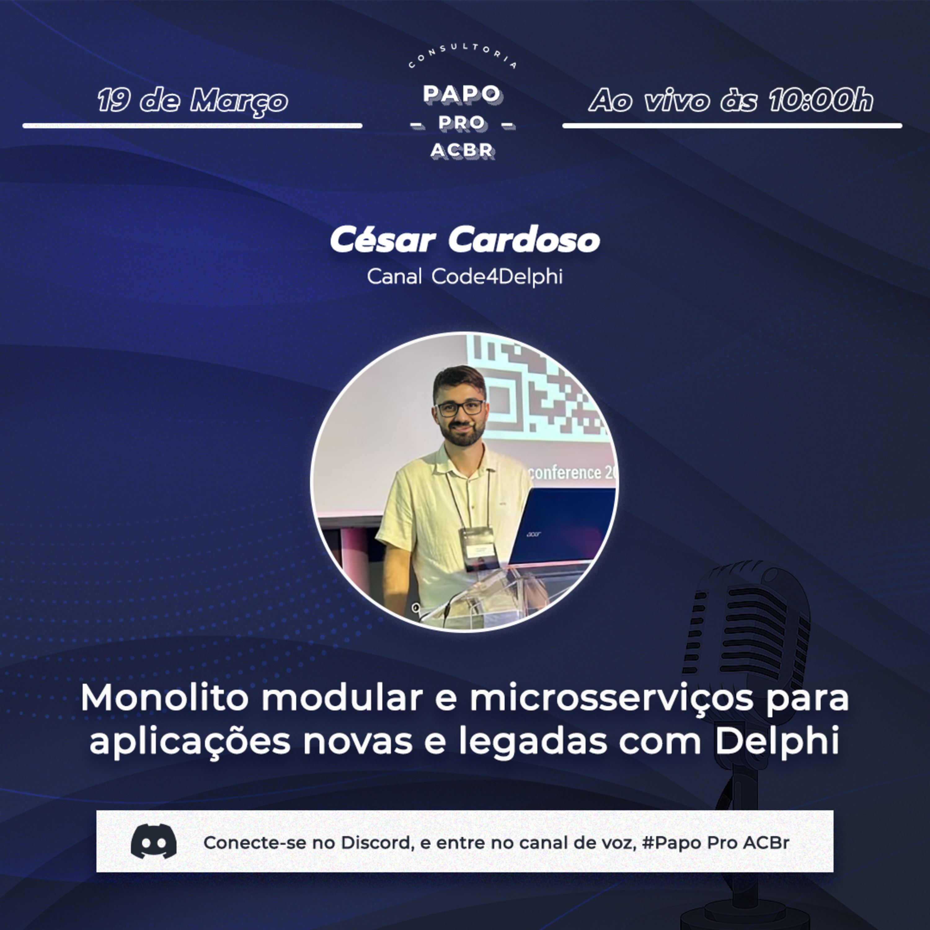 Monolito modular e microsserviços para aplicações novas e legadas com Delphi episode artwork