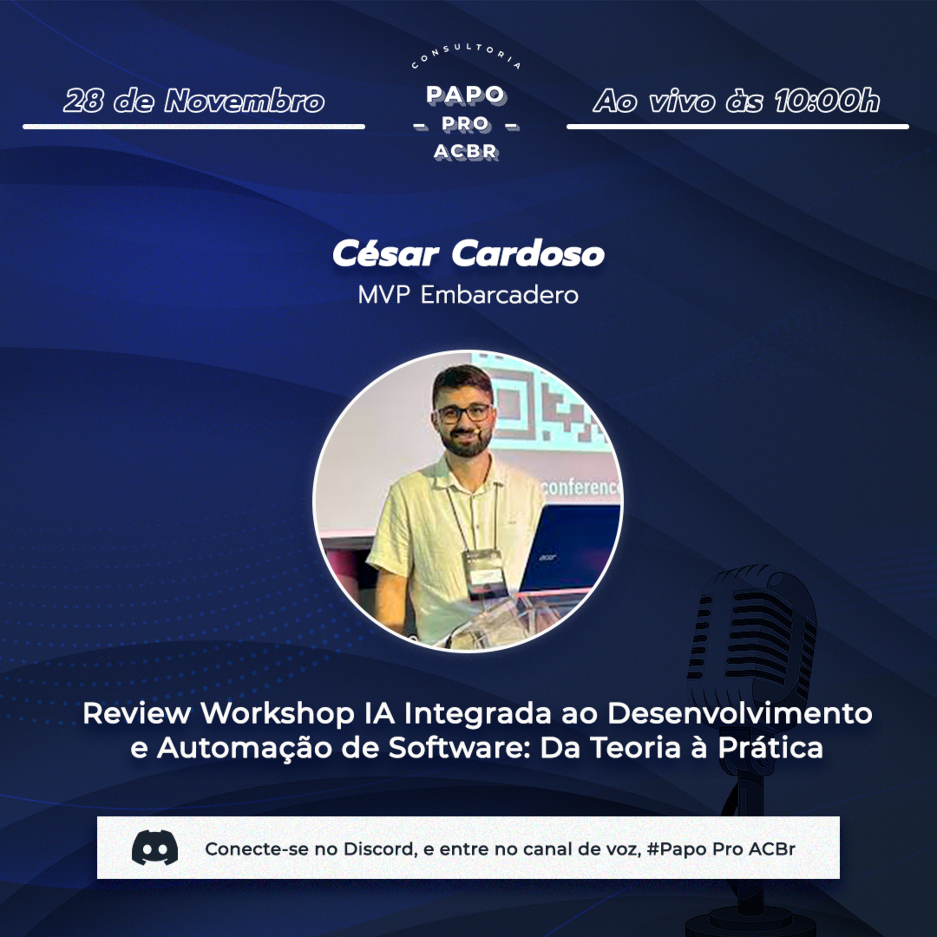 Review Workshop IA Integrada ao Desenvolvimento e Automação de Software: Da Teoria à Prática episode artwork