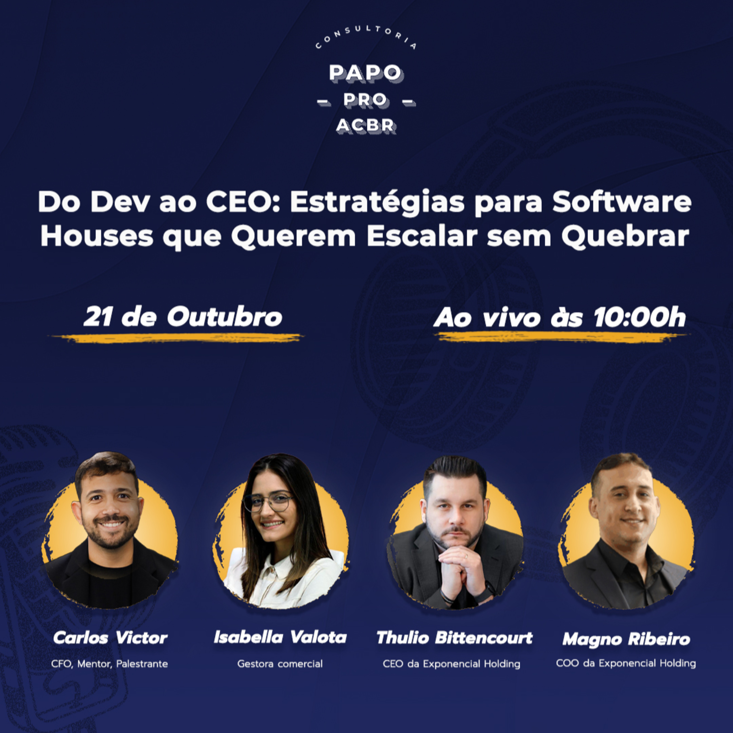Do Dev ao CEO: Estratégias para Software Houses que Querem Escalar sem Quebrar episode artwork