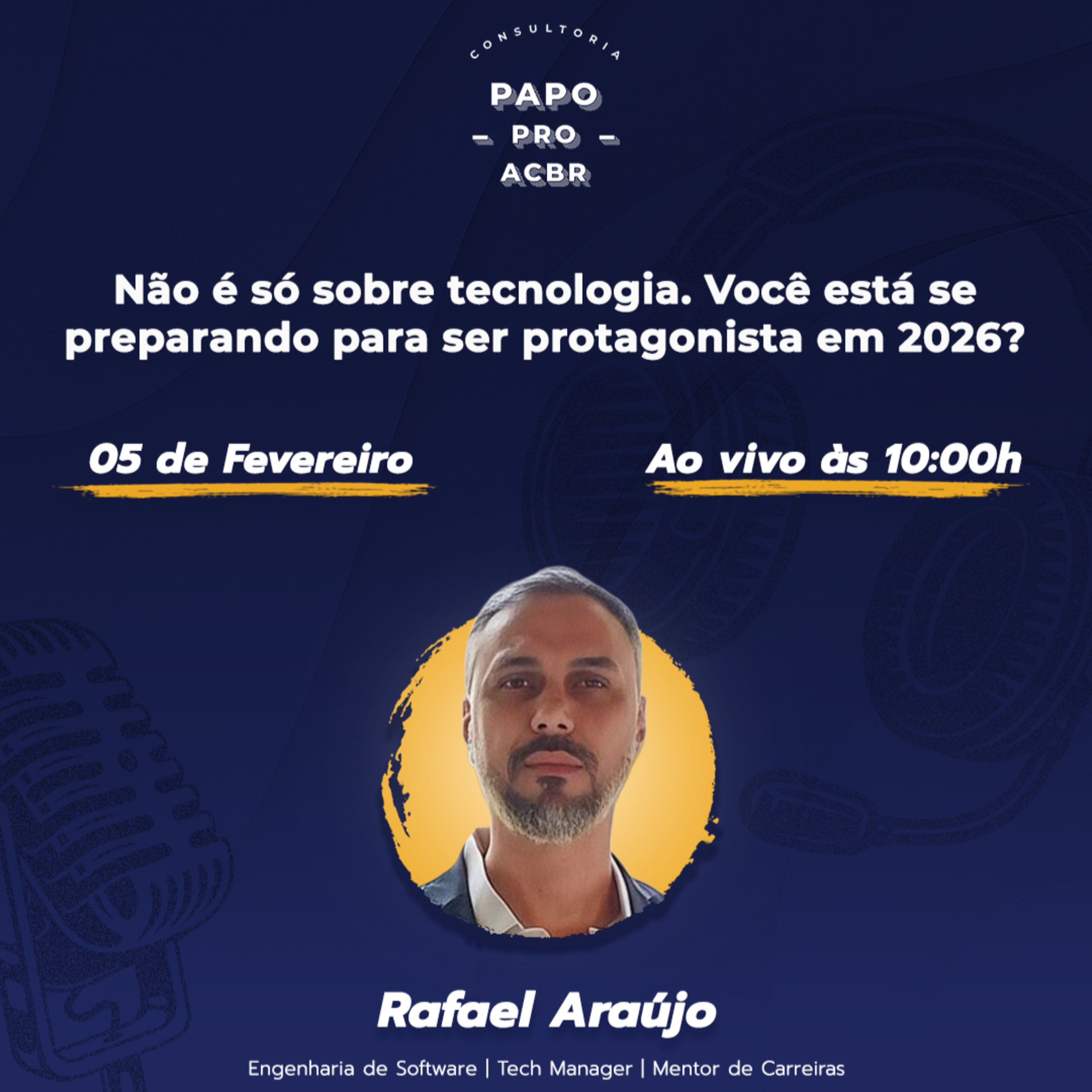 Não é só sobre tecnologia. Você está se preparando para ser protagonista em 2026? episode artwork