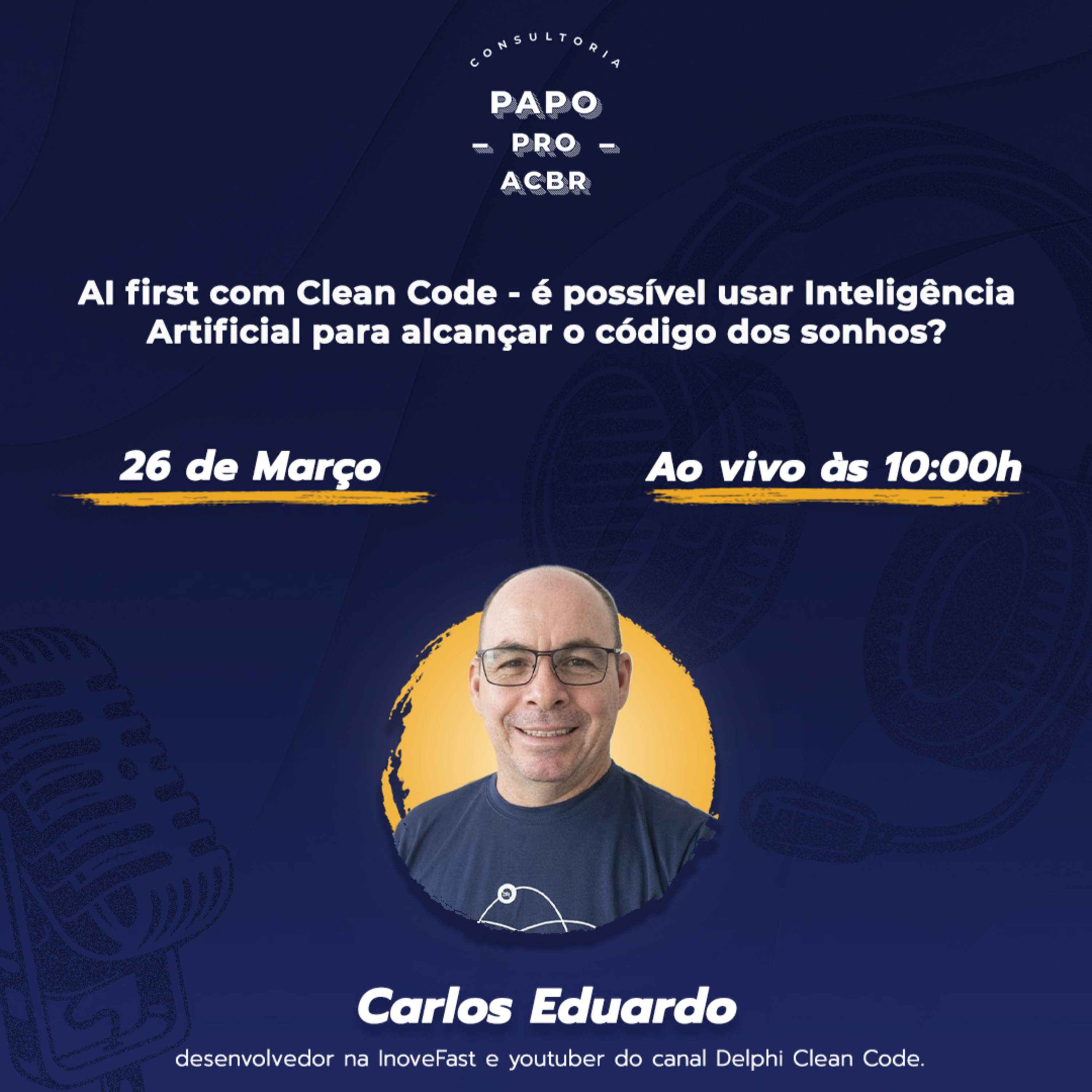 AI first com Clean Code - é possível usar Inteligência Artificial para alcançar o código dos sonhos? episode artwork
