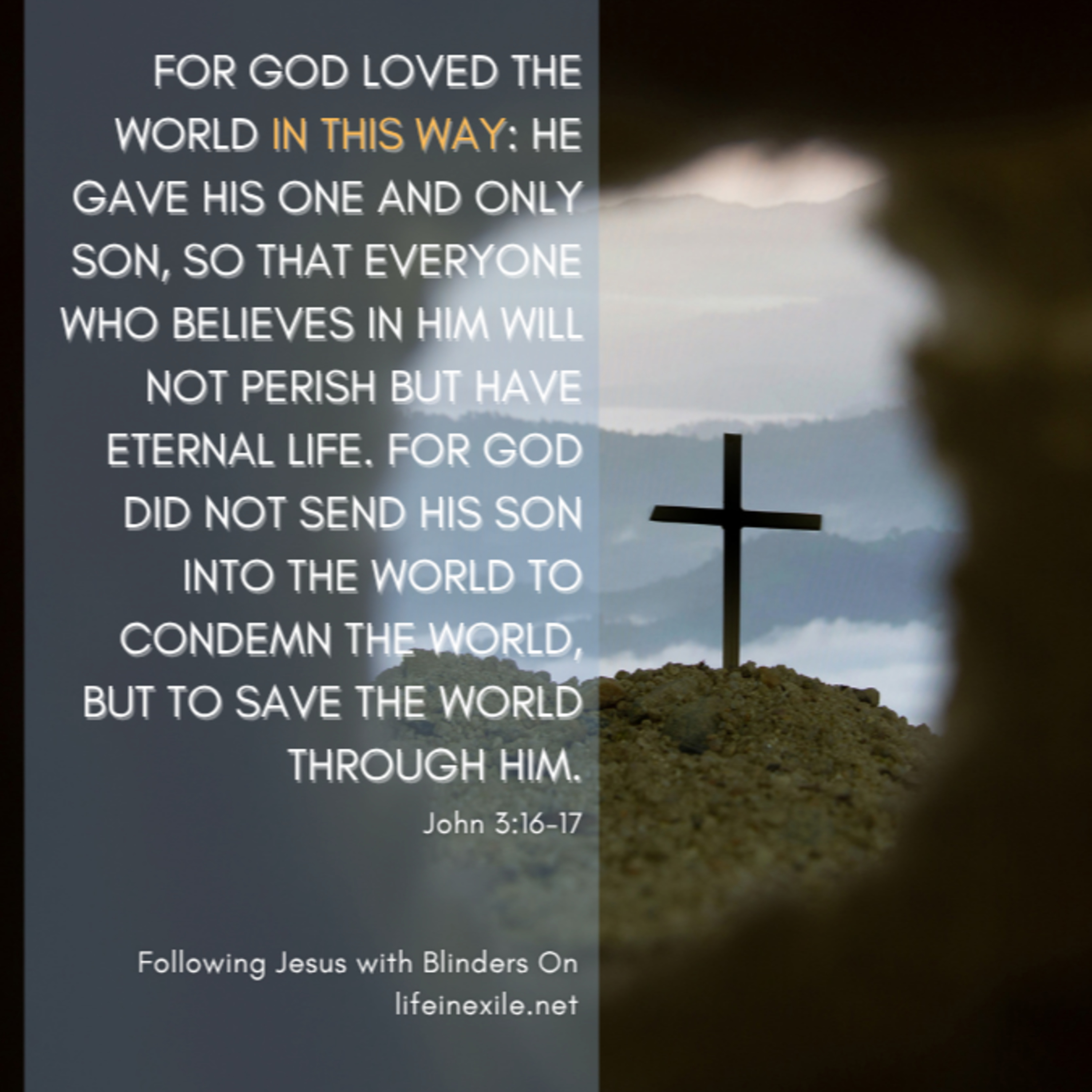Following Jesus with Blinders On episode artwork
