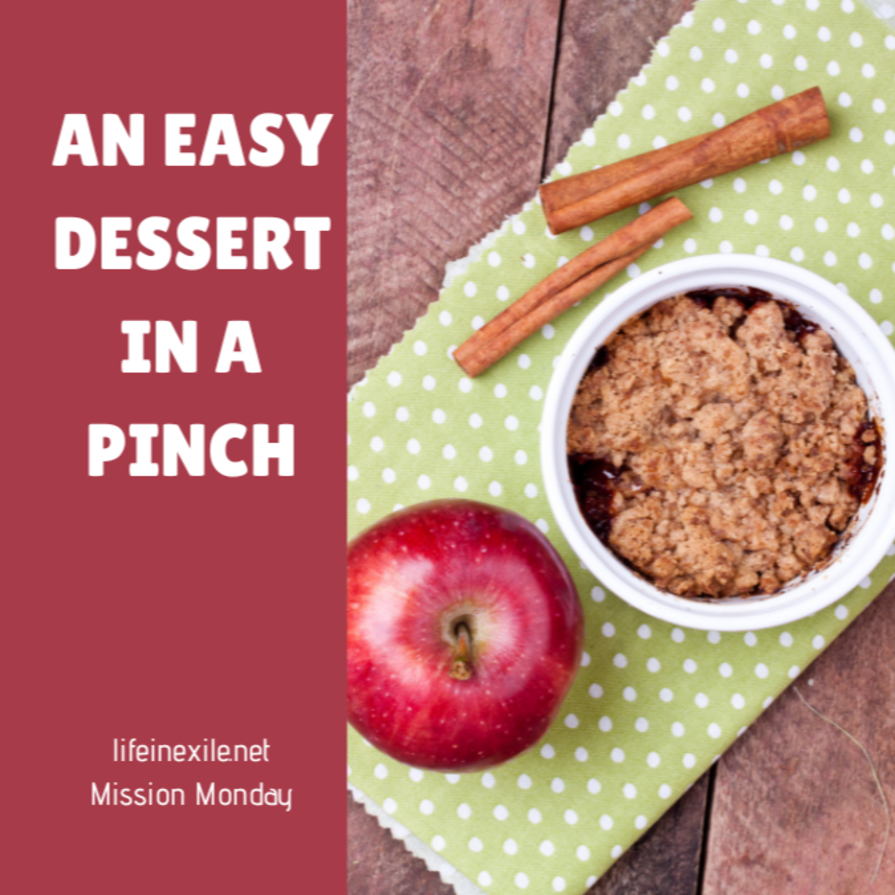 An Easy Dessert in a Pinch episode artwork