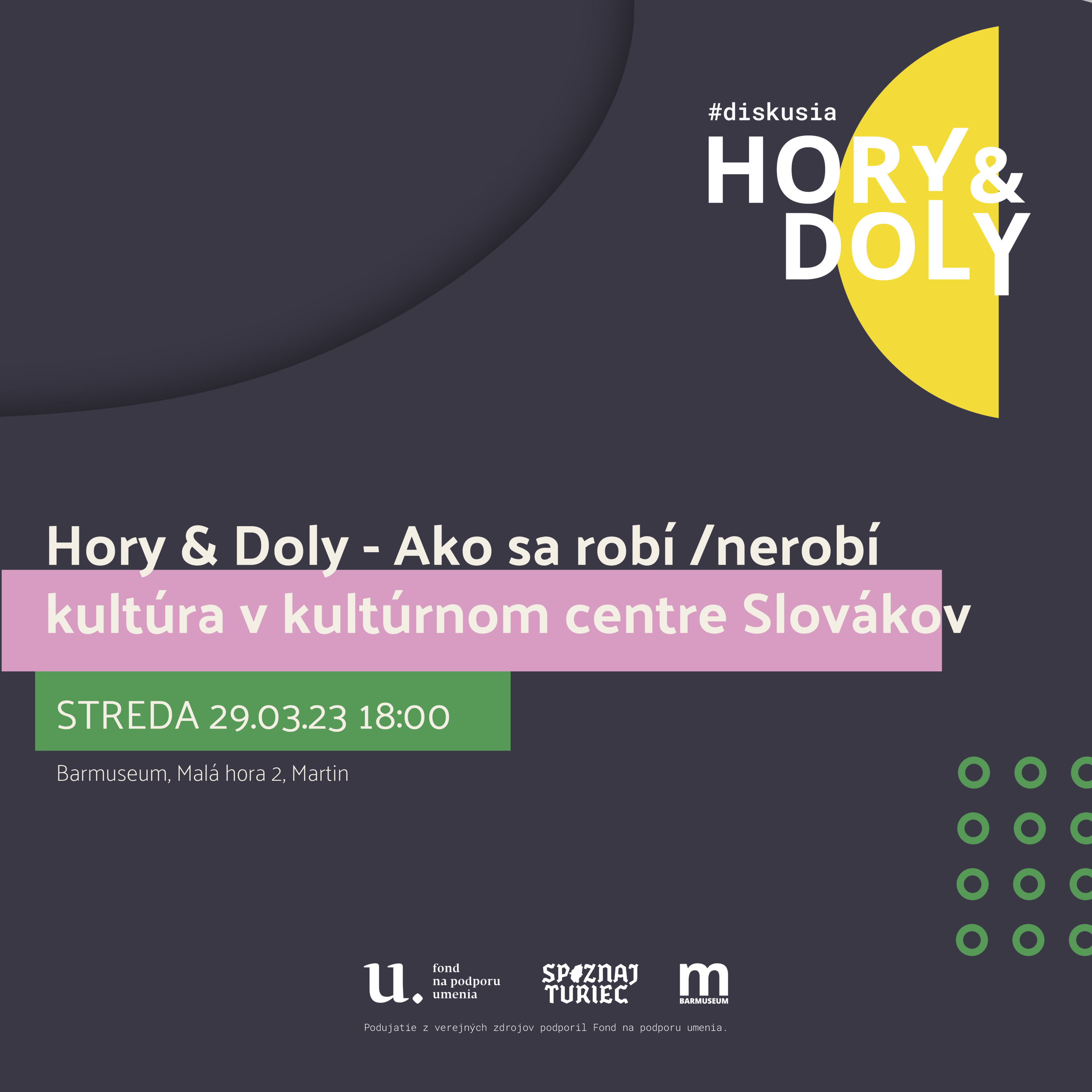 Hory & Doly - Ako sa robí / nerobí kultúra v kultúrnom centre Slovákov episode artwork