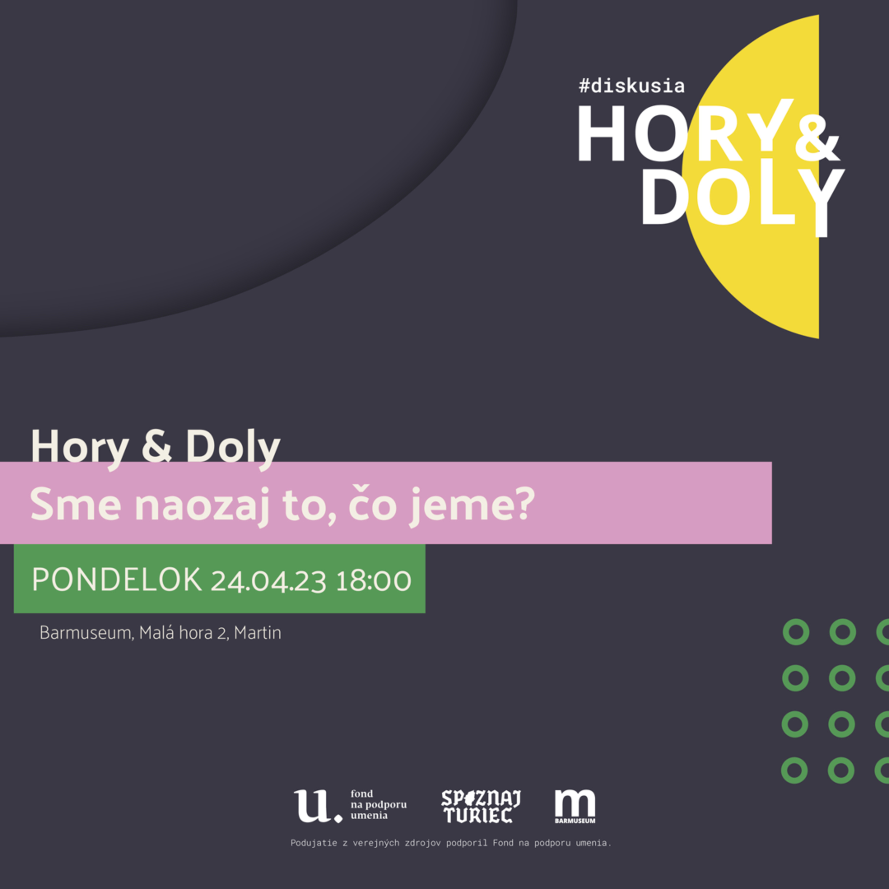 Hory & Doly - Sme naozaj to čo jeme? episode artwork