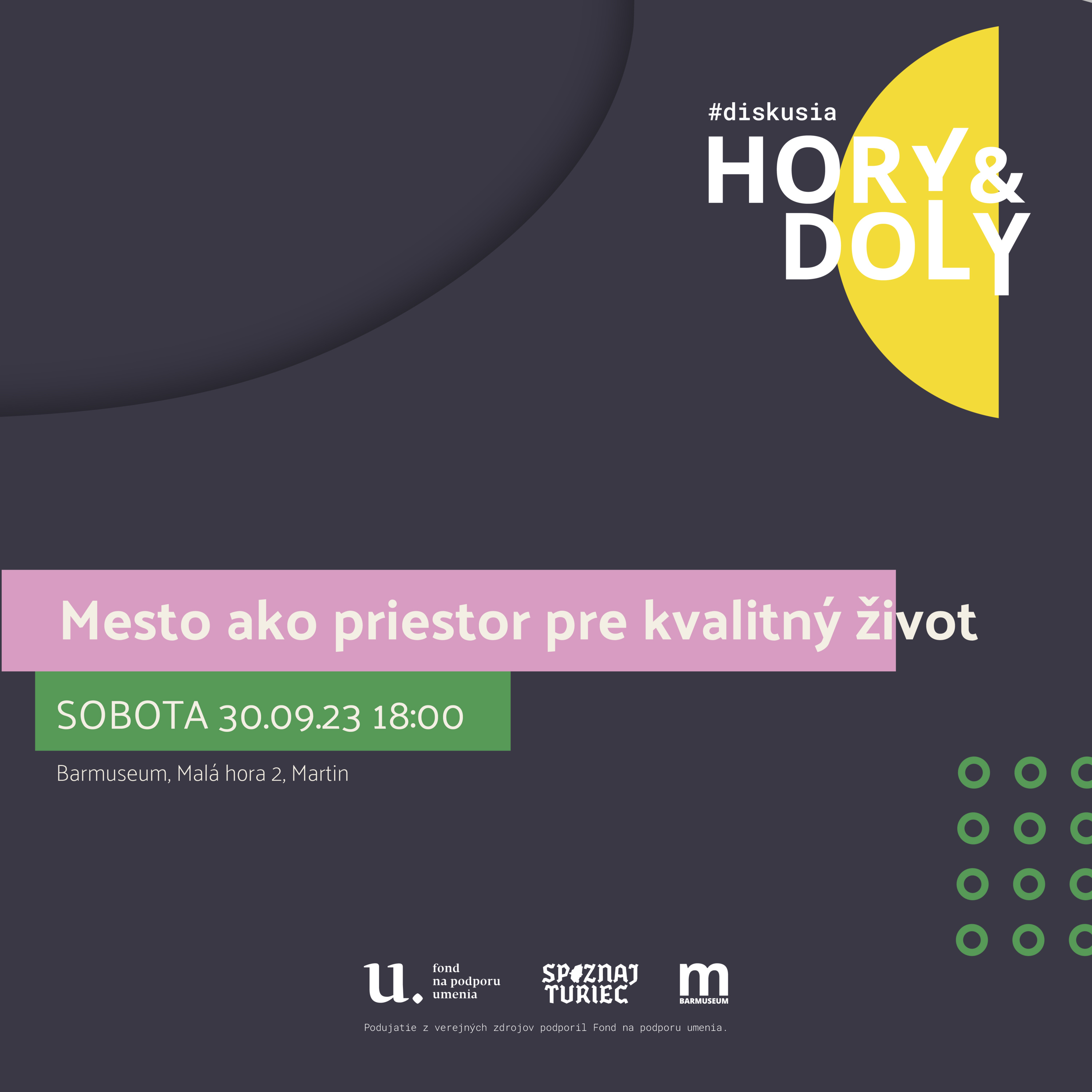 Hory & Doly - Mesto ako priestor pre kvalitný život episode artwork