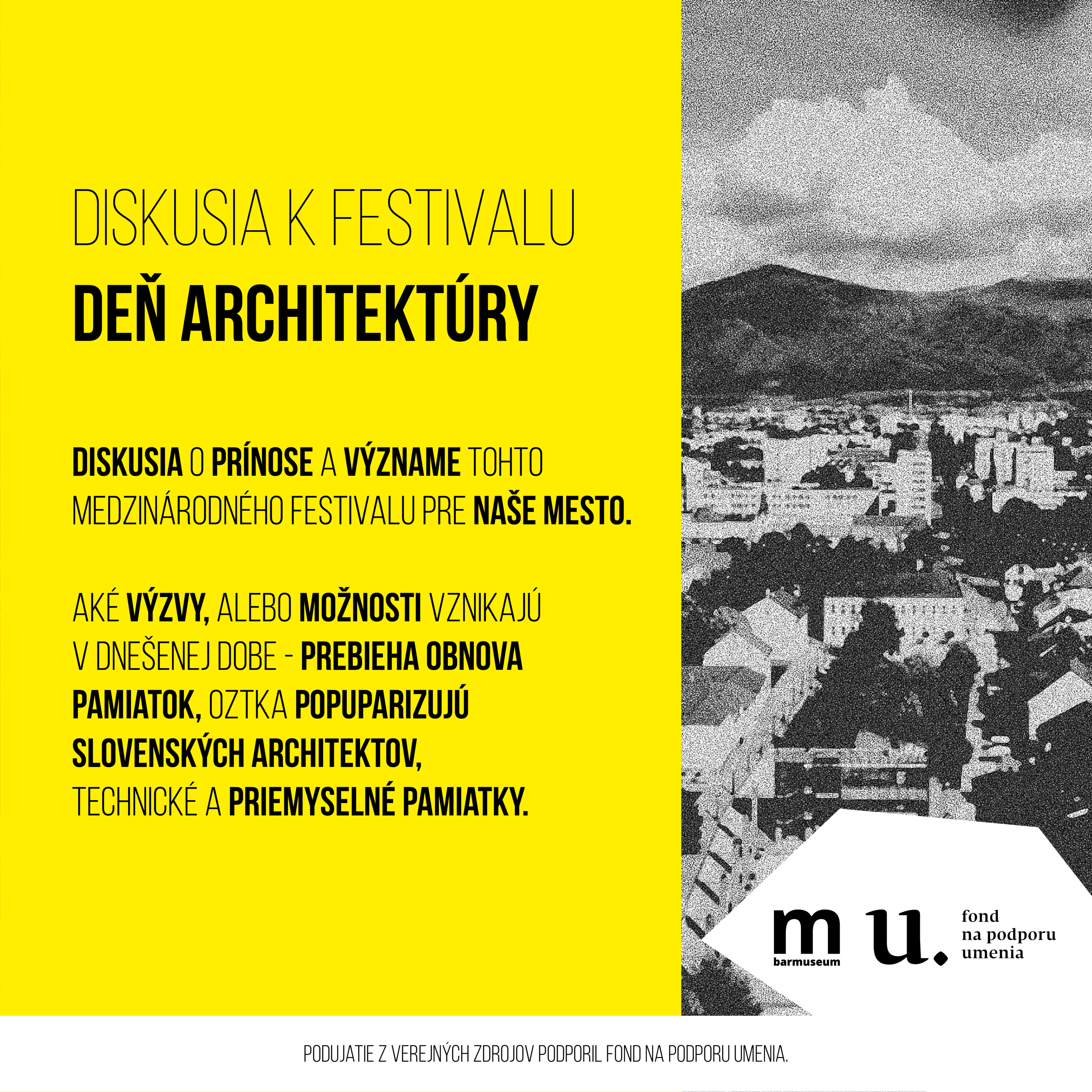 Diskusia k festivalu Deň architektúry episode artwork