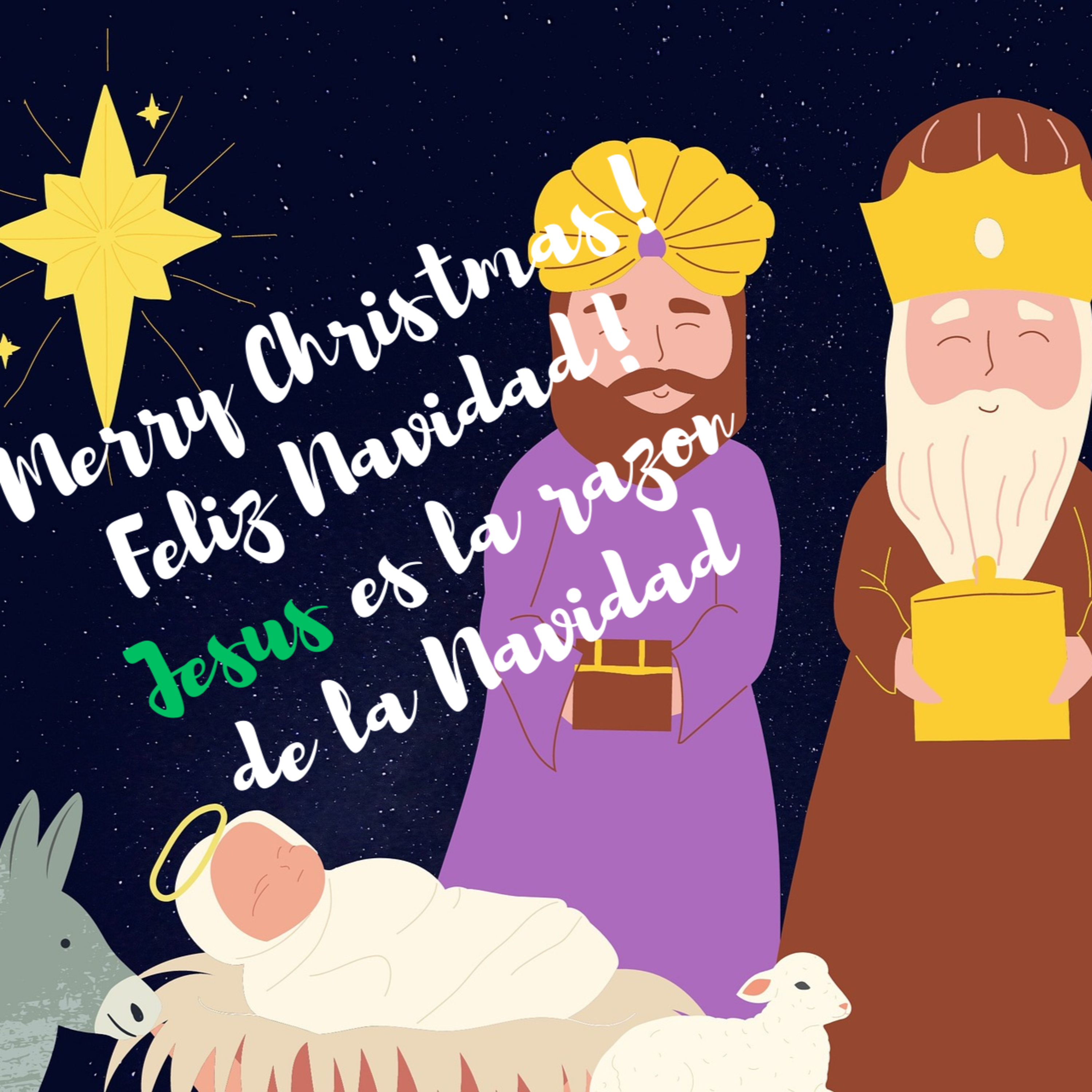Merry Christmas! - Feliz Navidad! - Jesús es la razón de la Navidad. - Musica - Navideña episode artwork