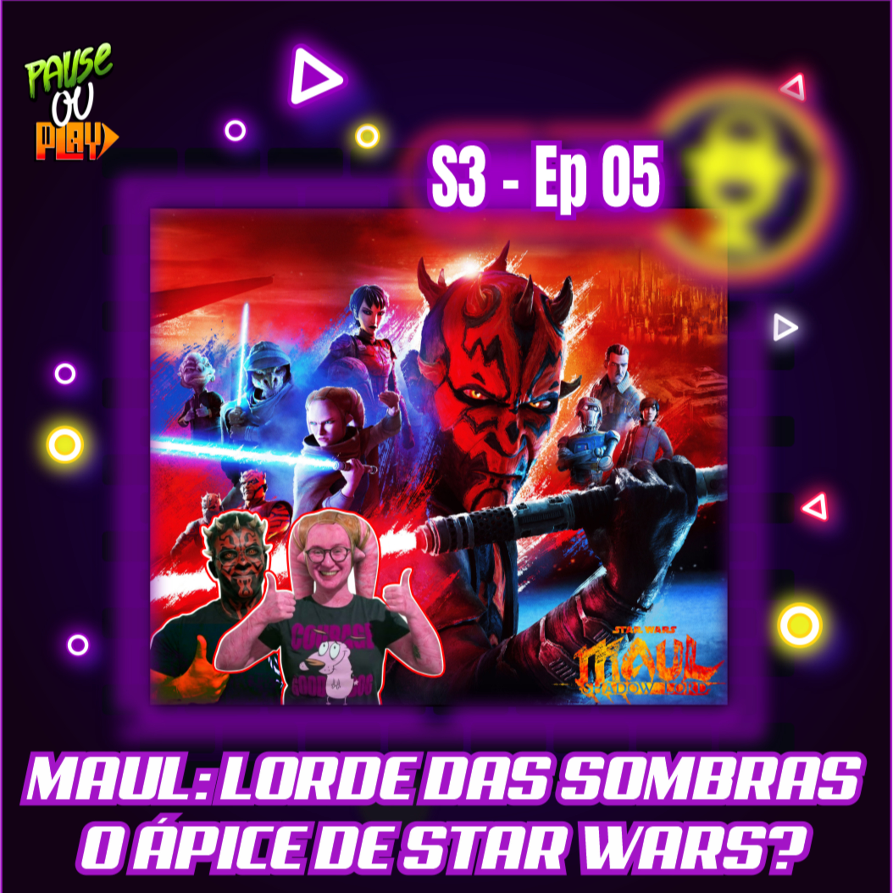 Maul: Lorde das Sombras é o APÍCE de Star Wars episode artwork